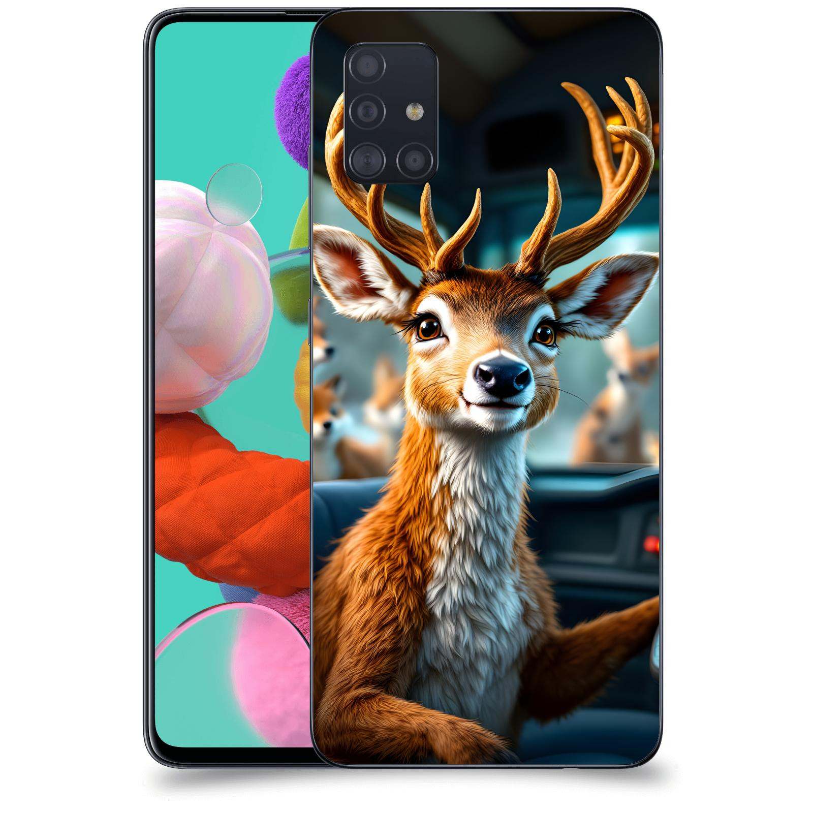 ACOVER Kryt na mobil Samsung Galaxy A51 A515F - Jelen