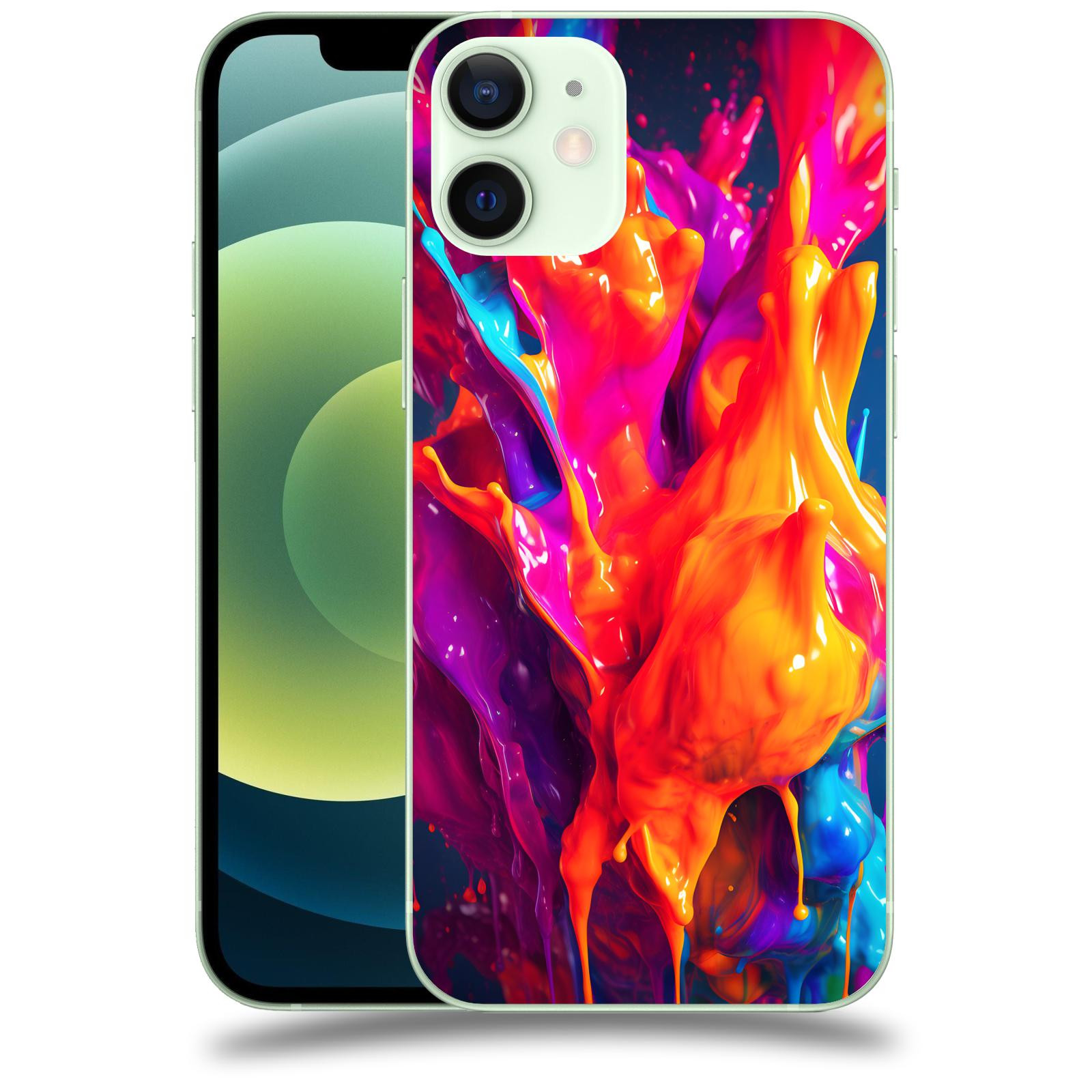 ACOVER Kryt na mobil Apple iPhone 12 mini - Beautiful Liquid I