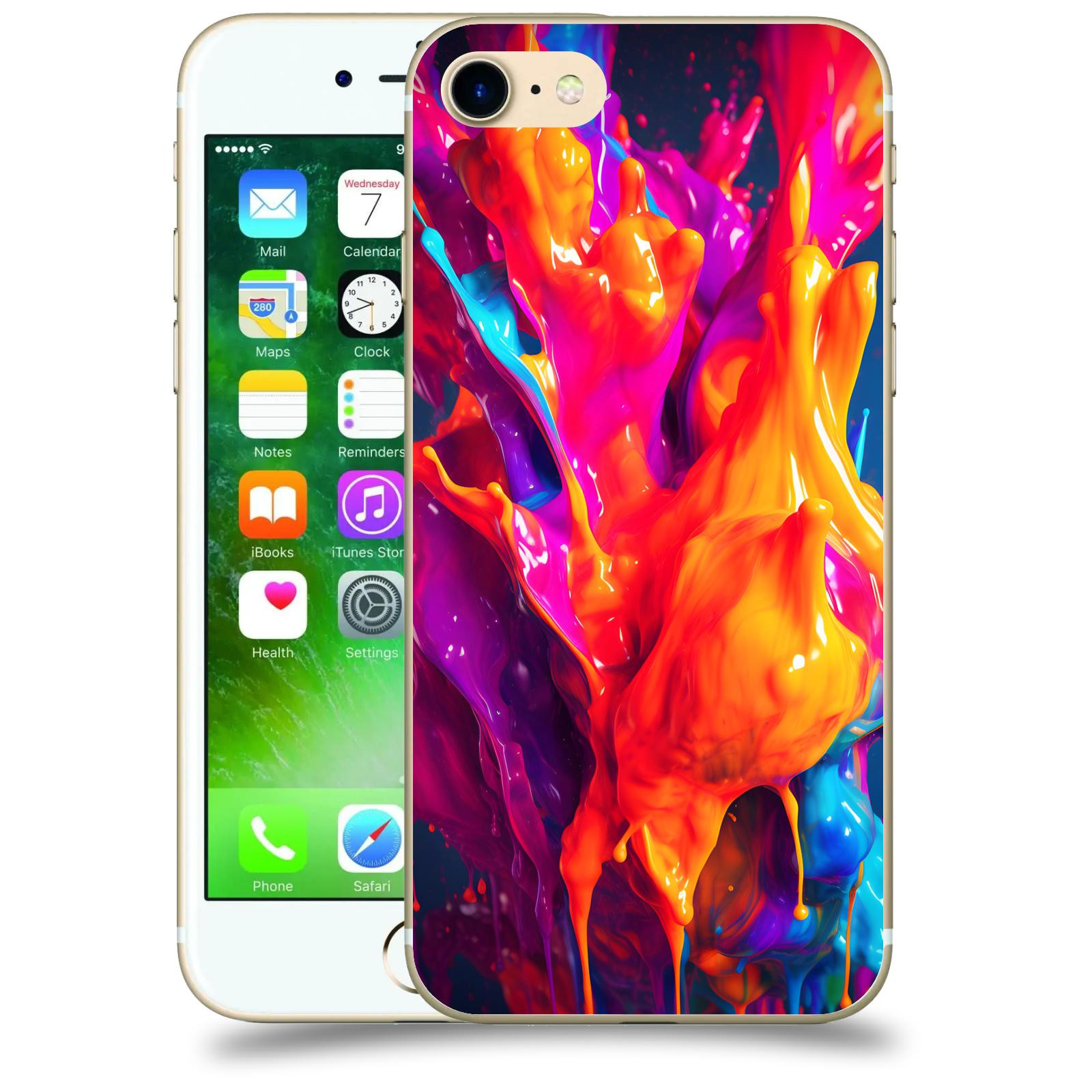 ACOVER Kryt na mobil Apple iPhone 7 - Beautiful Liquid I