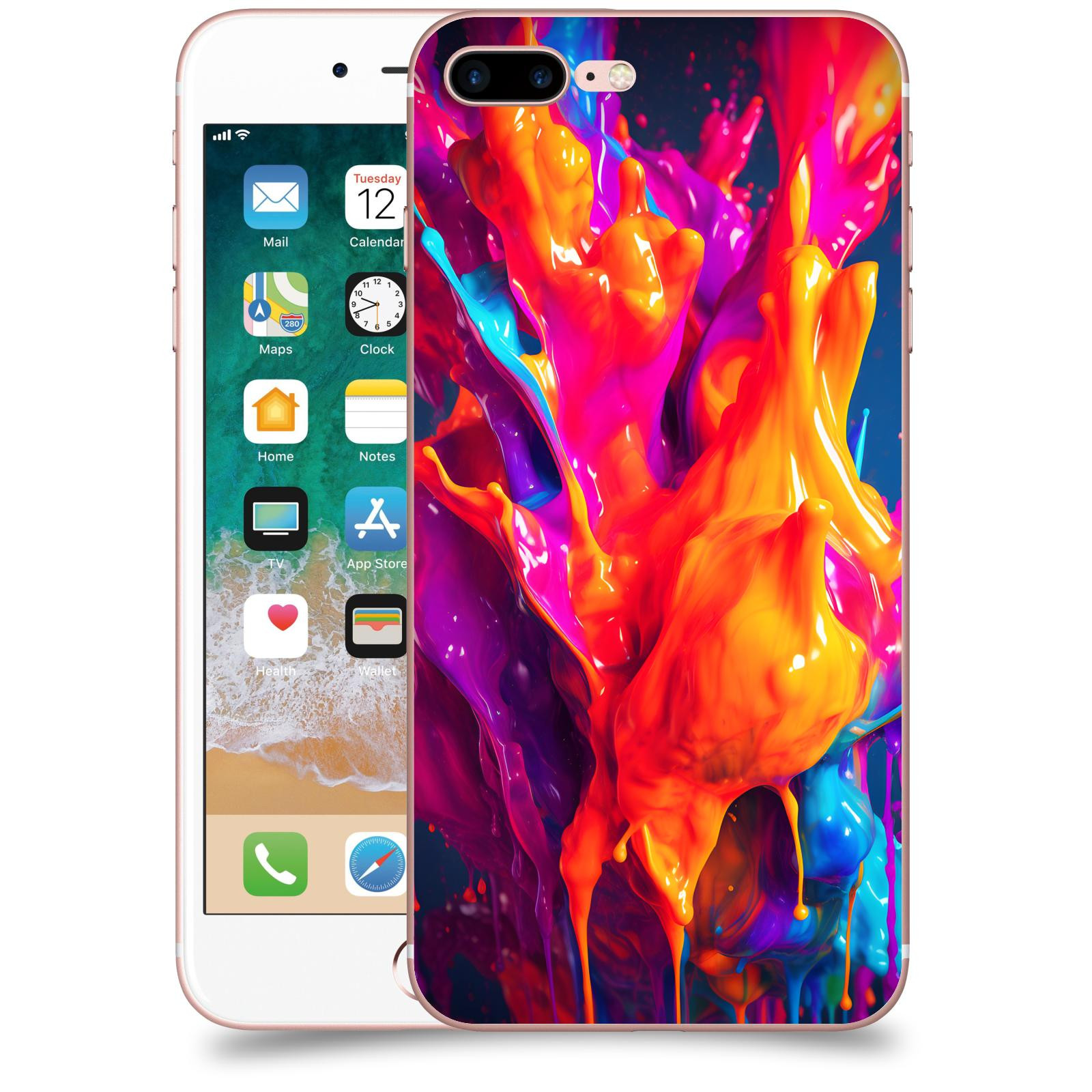 ACOVER Kryt na mobil Apple iPhone 7 Plus - Beautiful Liquid I