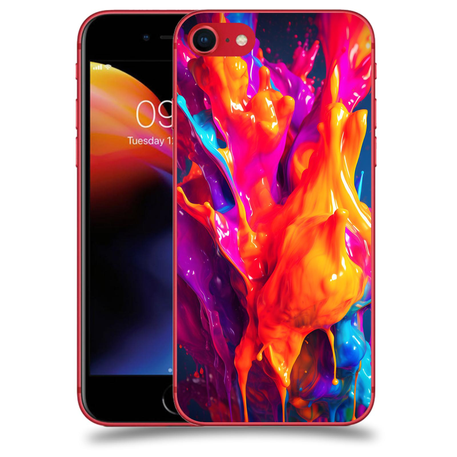 ACOVER Kryt na mobil Apple iPhone 8 - Beautiful Liquid I