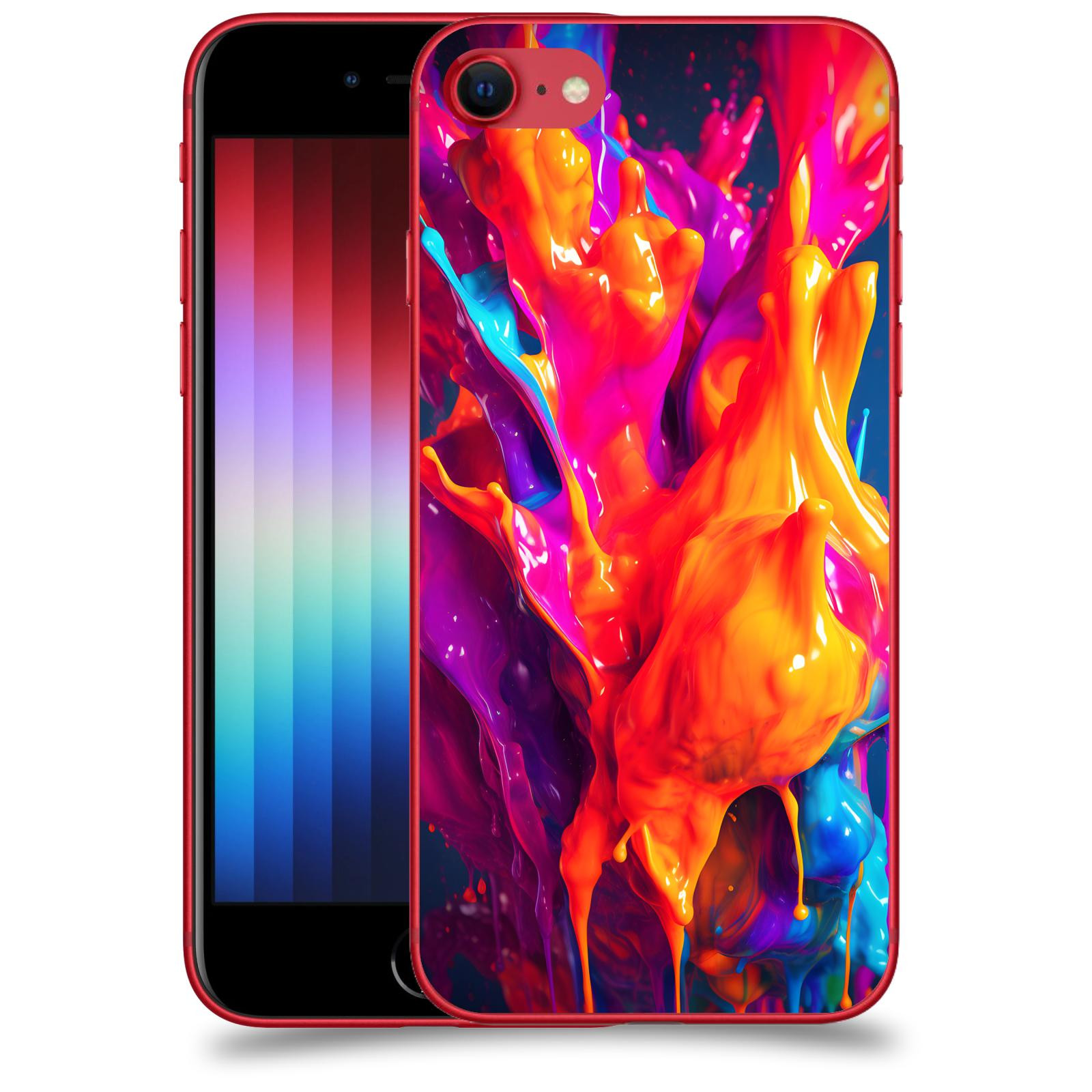 ACOVER Kryt na mobil Apple iPhone SE 2022 - Beautiful Liquid I