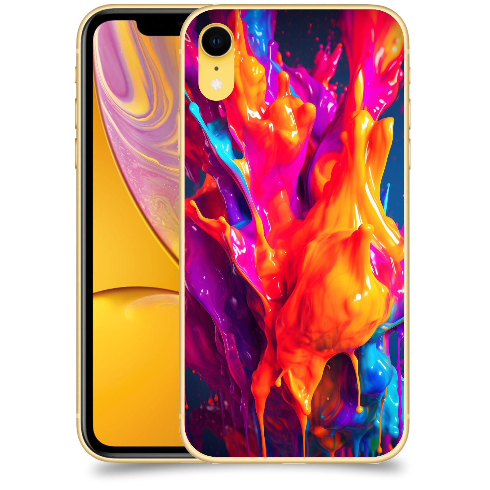ACOVER Kryt na mobil Apple iPhone XR - Beautiful Liquid I
