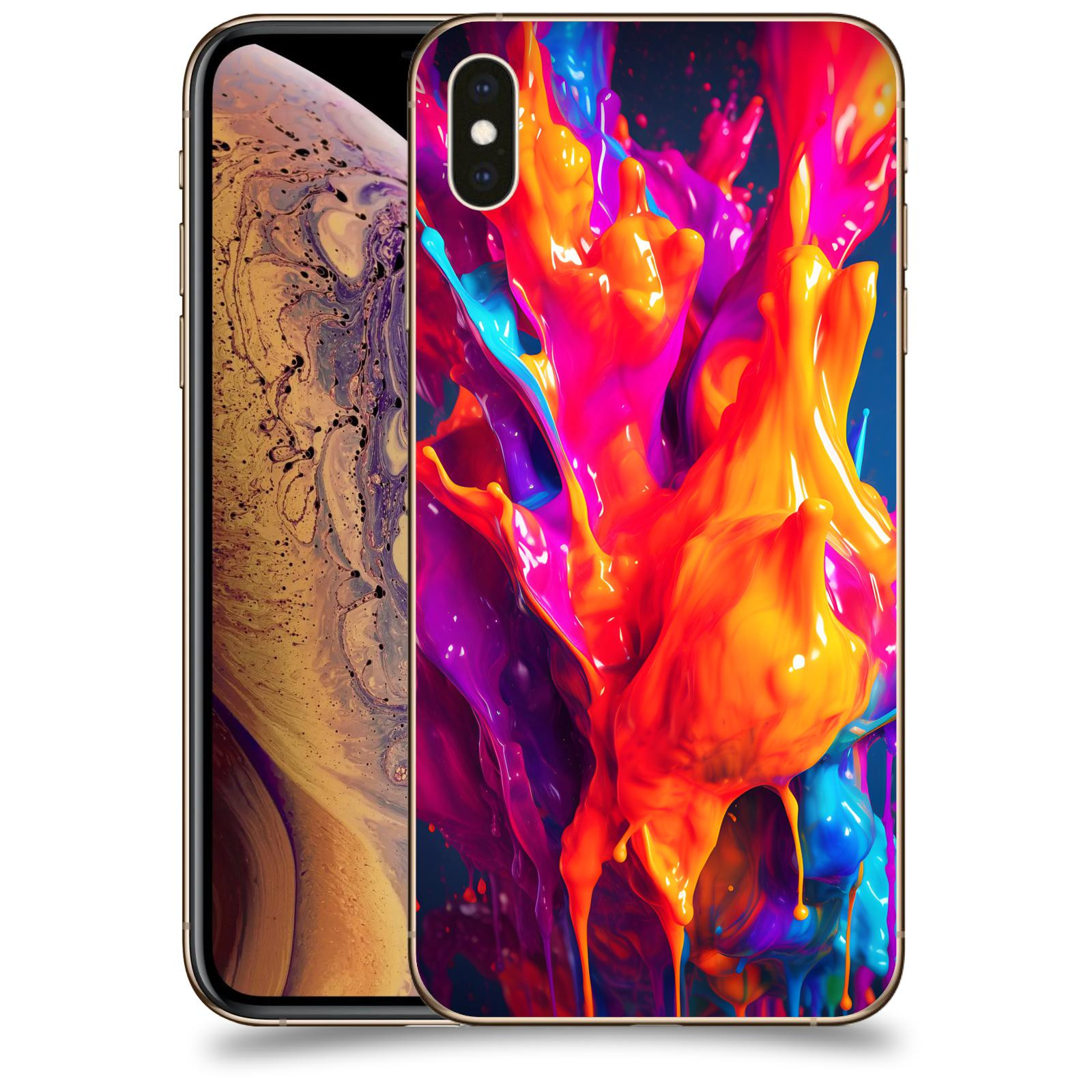 ACOVER Kryt na mobil Apple iPhone XS Max - Beautiful Liquid I