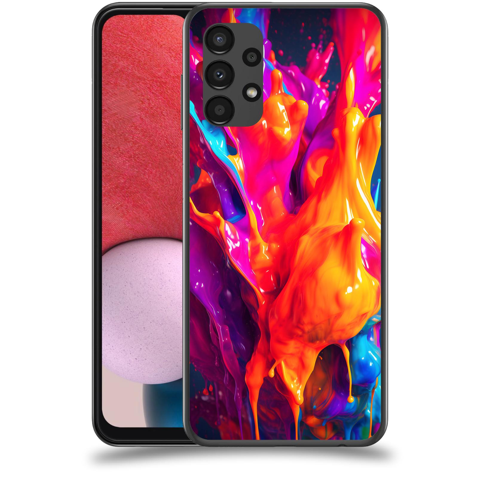 ACOVER Kryt na mobil Samsung Galaxy A13 4G A135 - Beautiful Liquid I