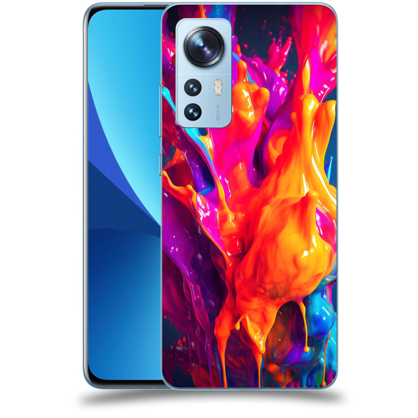 ACOVER Kryt na mobil Xiaomi 12 - Beautiful Liquid I