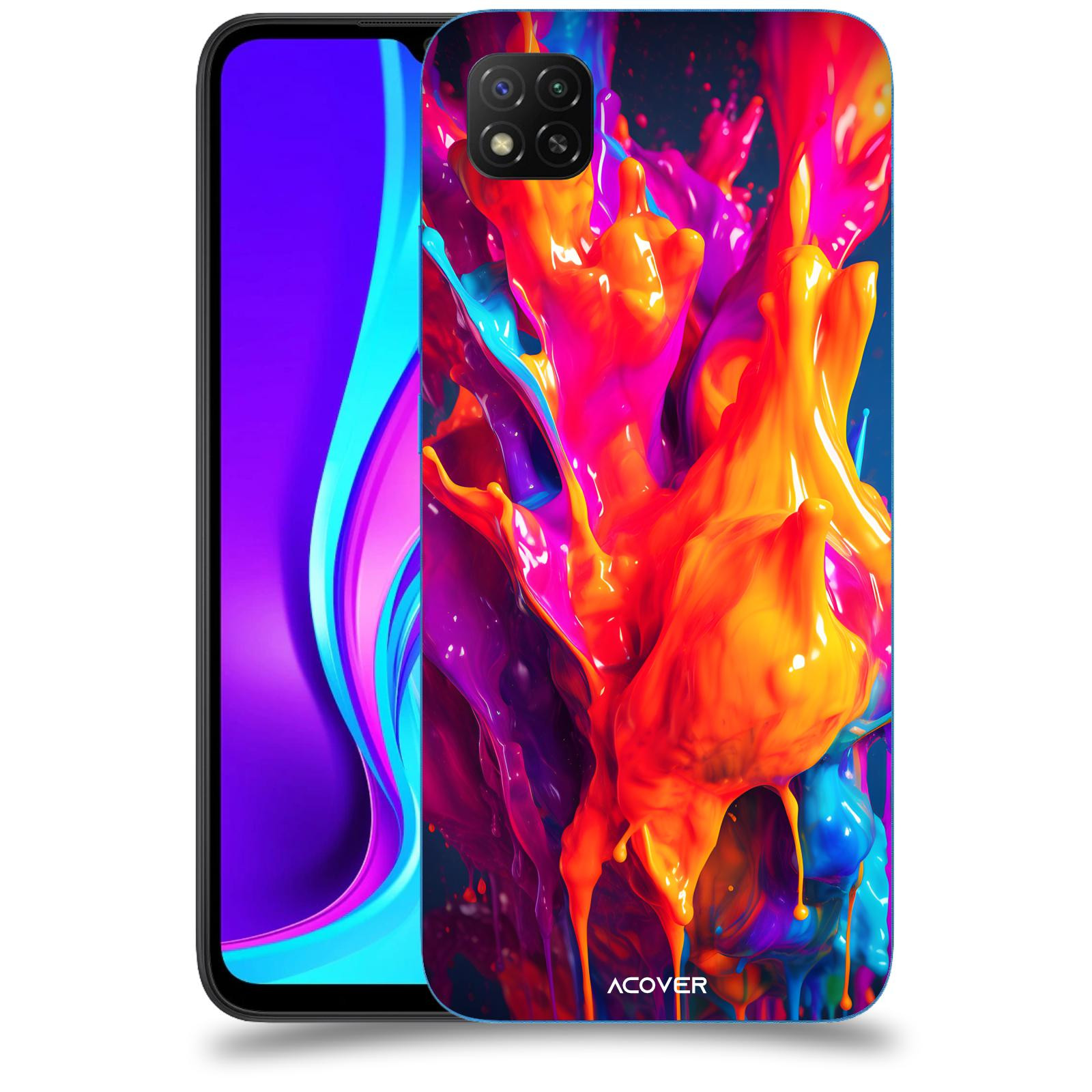 ACOVER Kryt na mobil Xiaomi Redmi 9C - Beautiful Liquid I