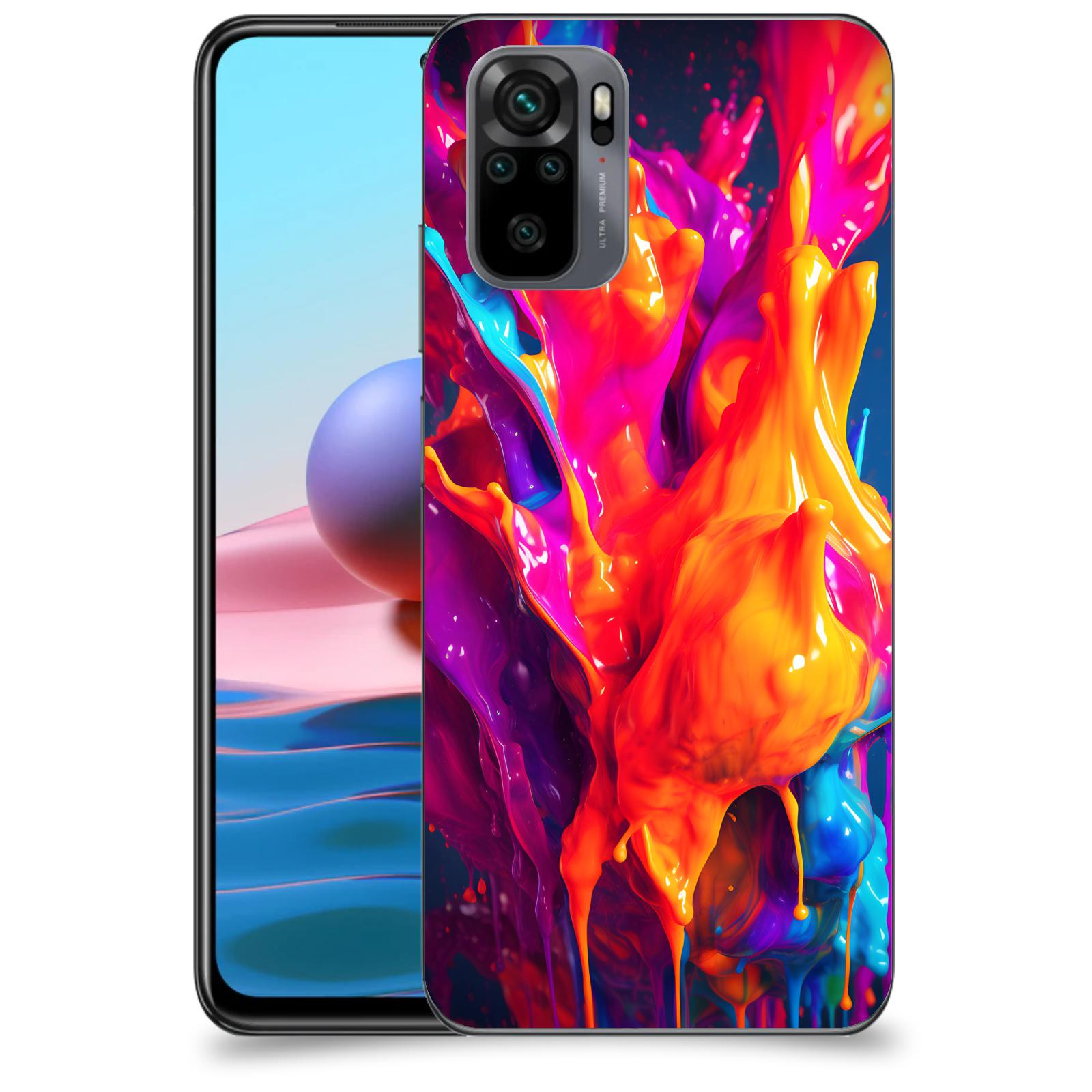 ACOVER Kryt na mobil Xiaomi Redmi Note 10 - Beautiful Liquid I