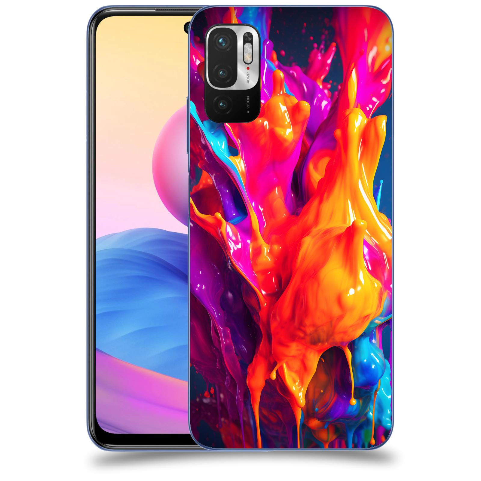 ACOVER Kryt na mobil Xiaomi Redmi Note 10 5G - Beautiful Liquid I