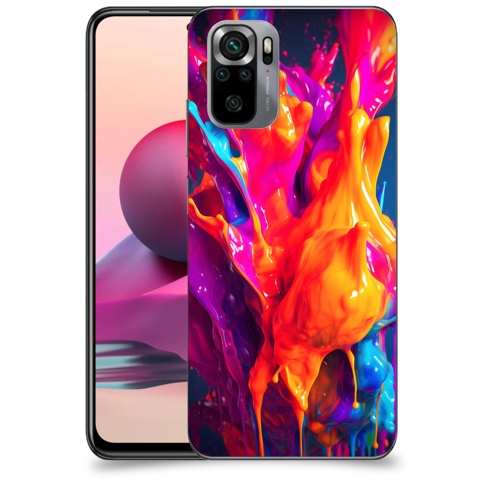 ACOVER Kryt na mobil Xiaomi Redmi Note 10S - Beautiful Liquid I