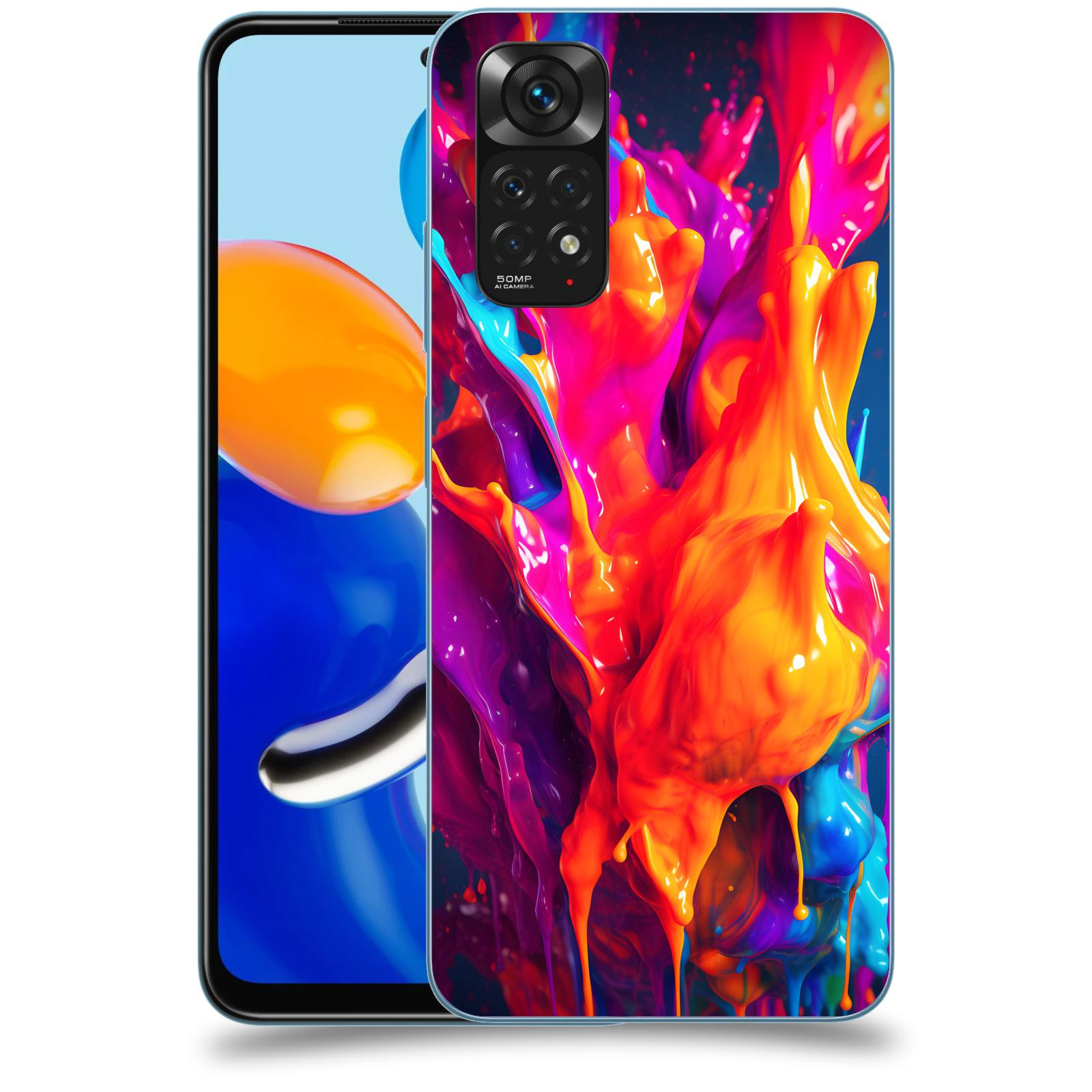ACOVER Kryt na mobil Xiaomi Redmi Note 11 - Beautiful Liquid I