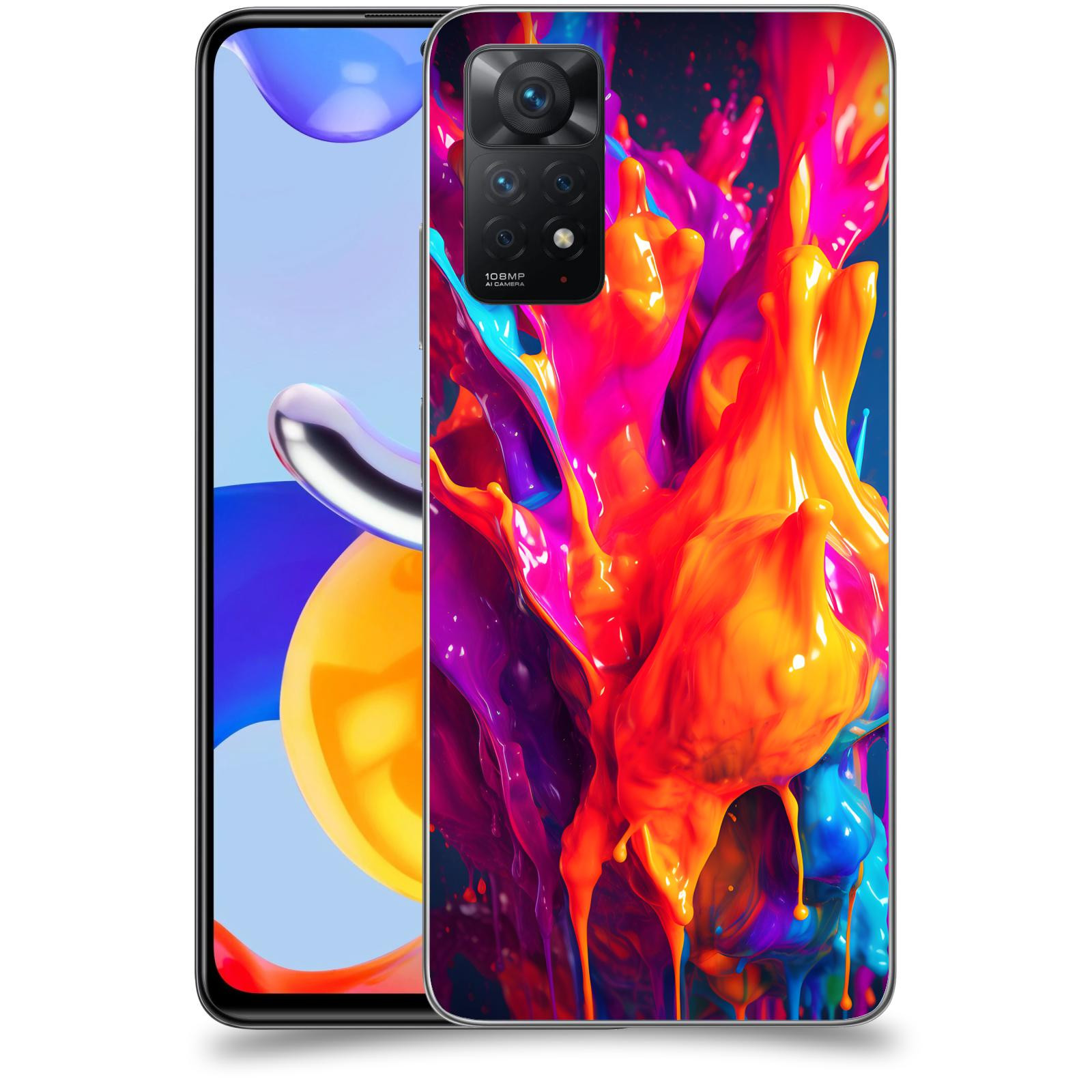 ACOVER Kryt na mobil Xiaomi Redmi Note 11 Pro - Beautiful Liquid I