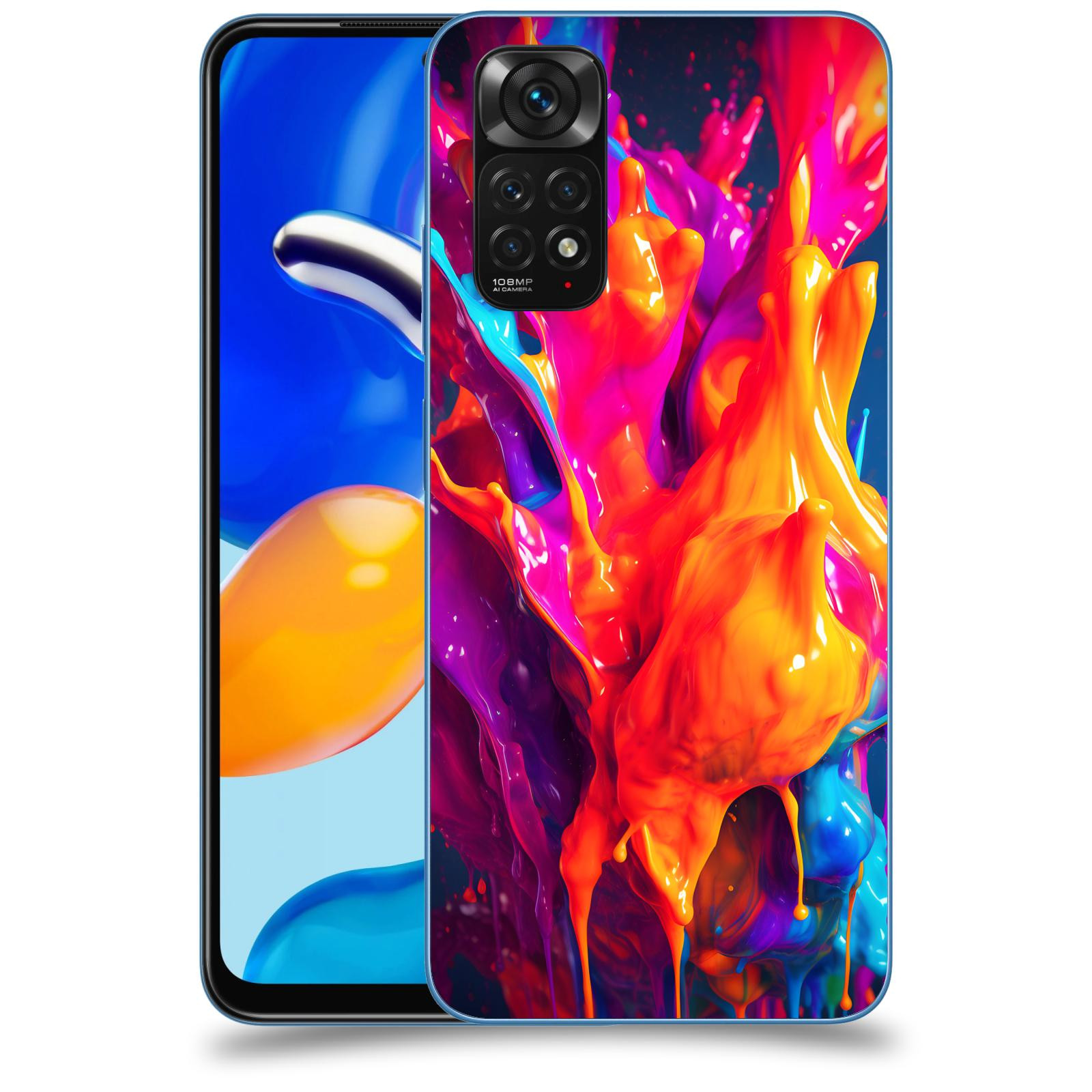 ACOVER Kryt na mobil Xiaomi Redmi Note 11S - Beautiful Liquid I