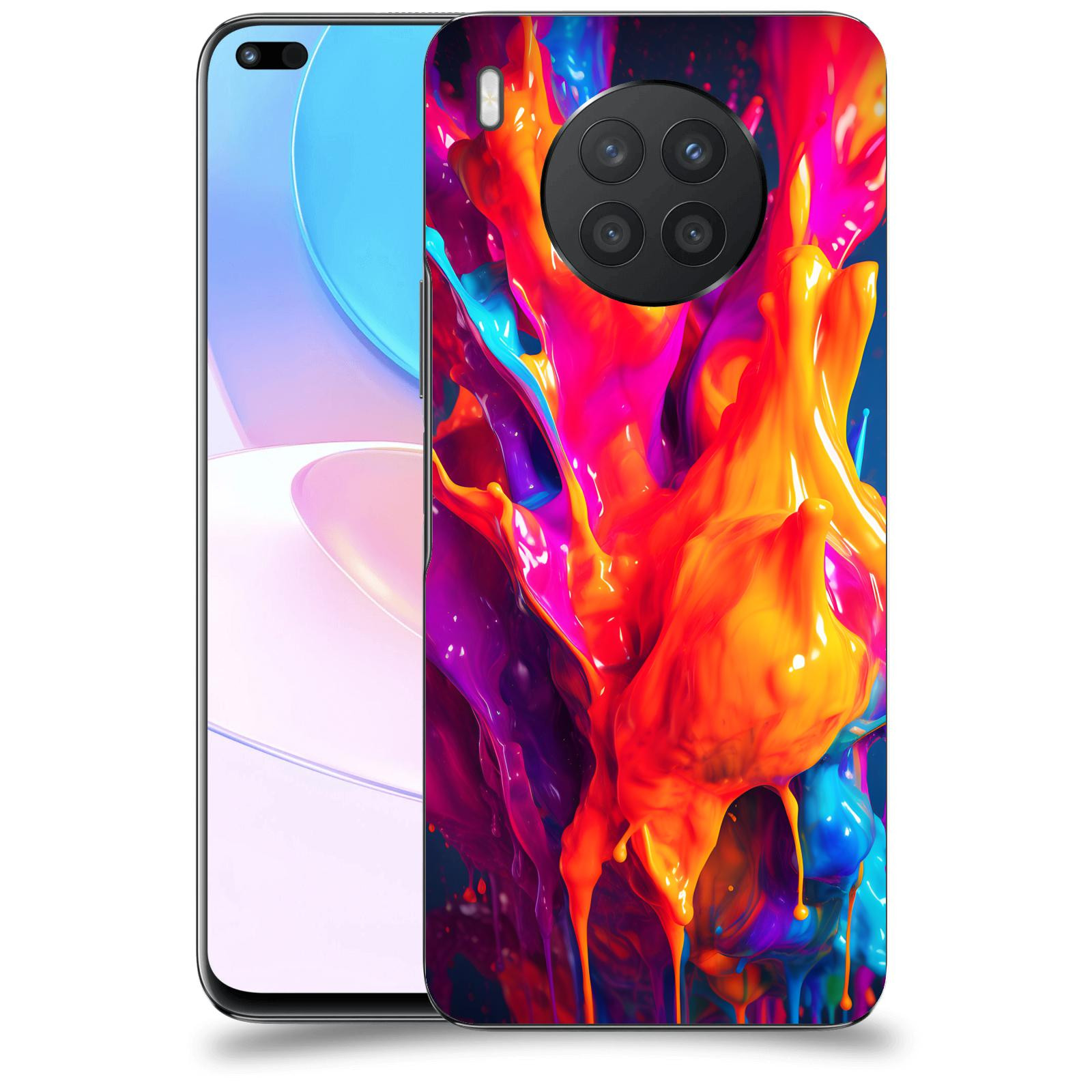 ACOVER Kryt na mobil Honor 50 Lite - Beautiful Liquid I