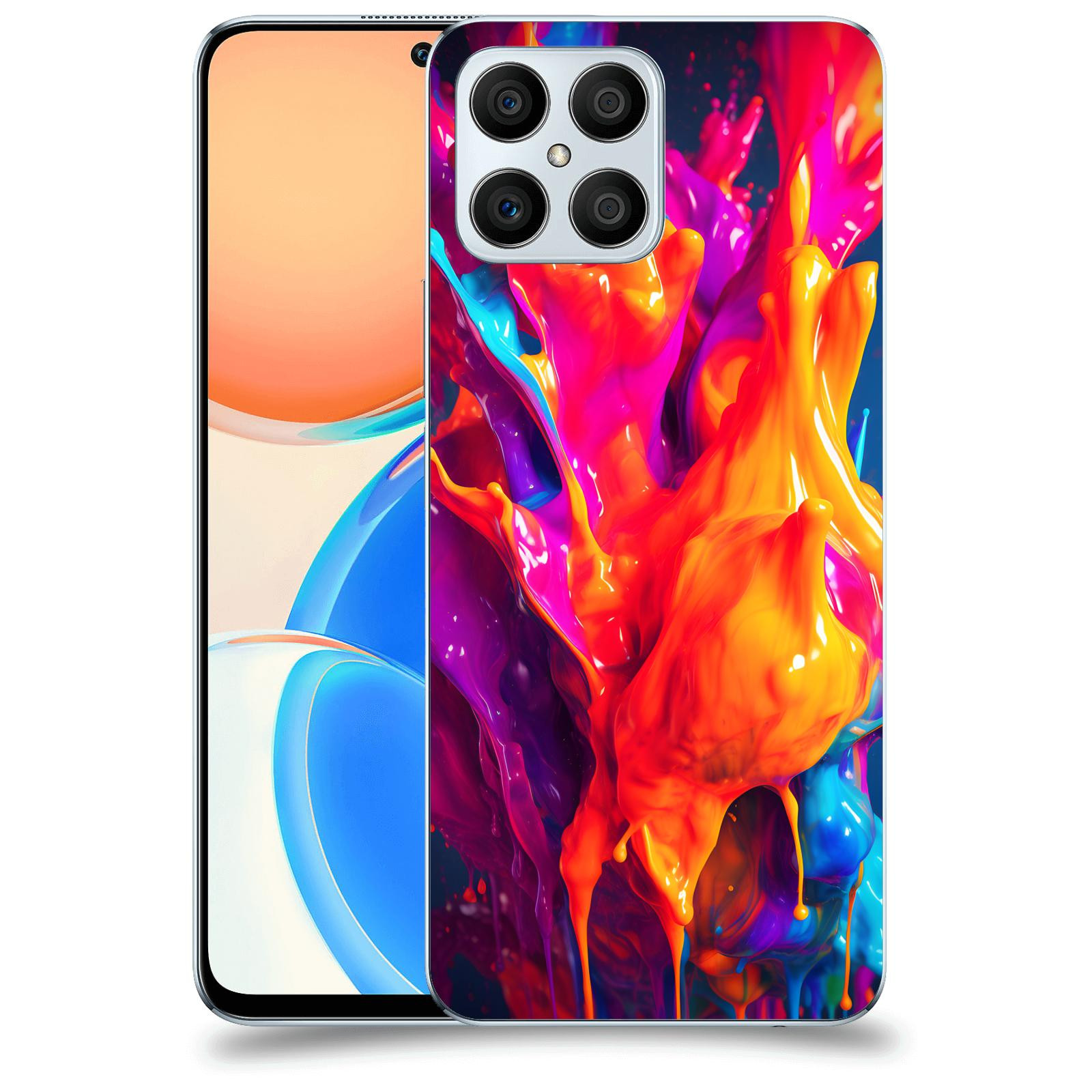 ACOVER Kryt na mobil Honor X8 5G - Beautiful Liquid I