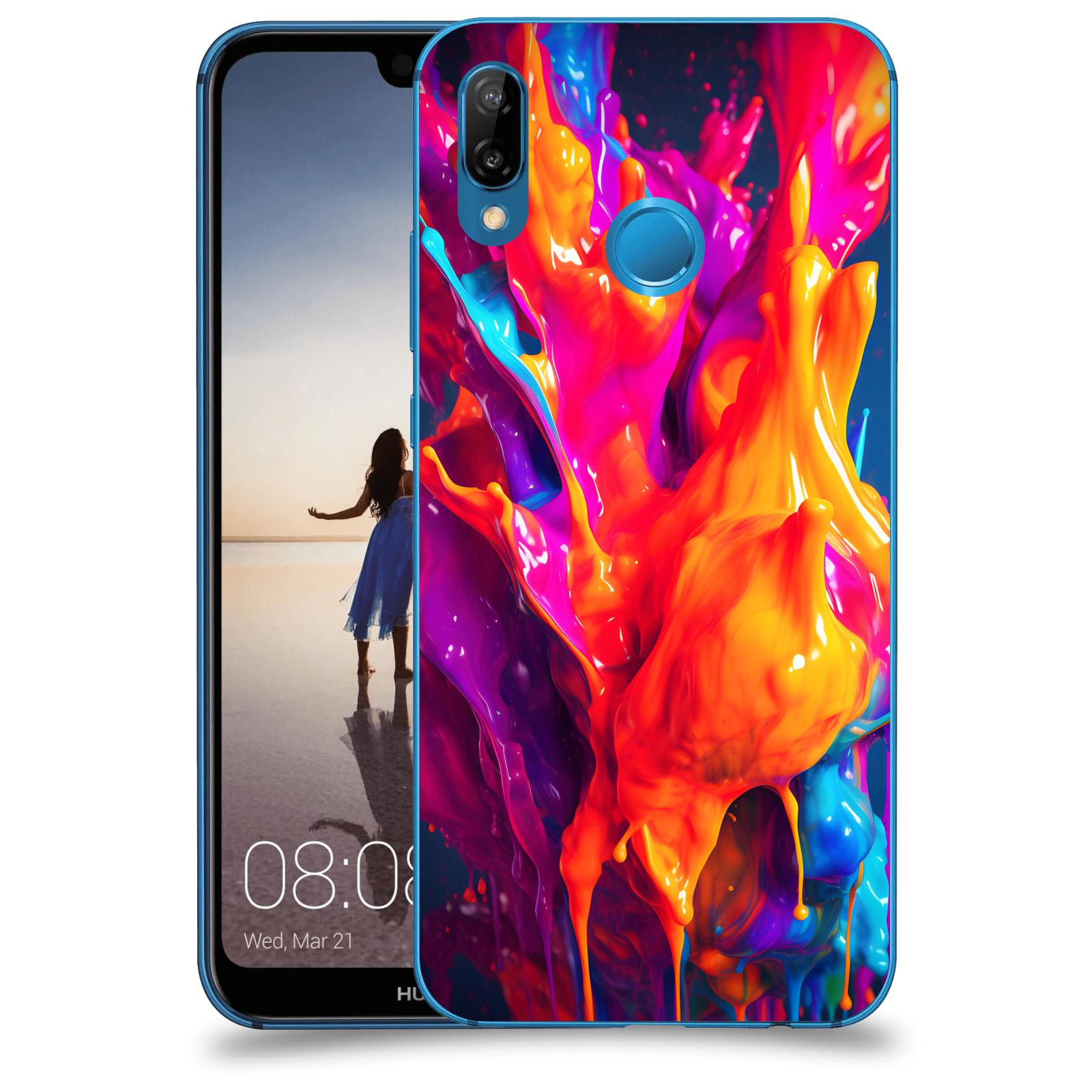 ACOVER Kryt na mobil Huawei P20 Lite - Beautiful Liquid I