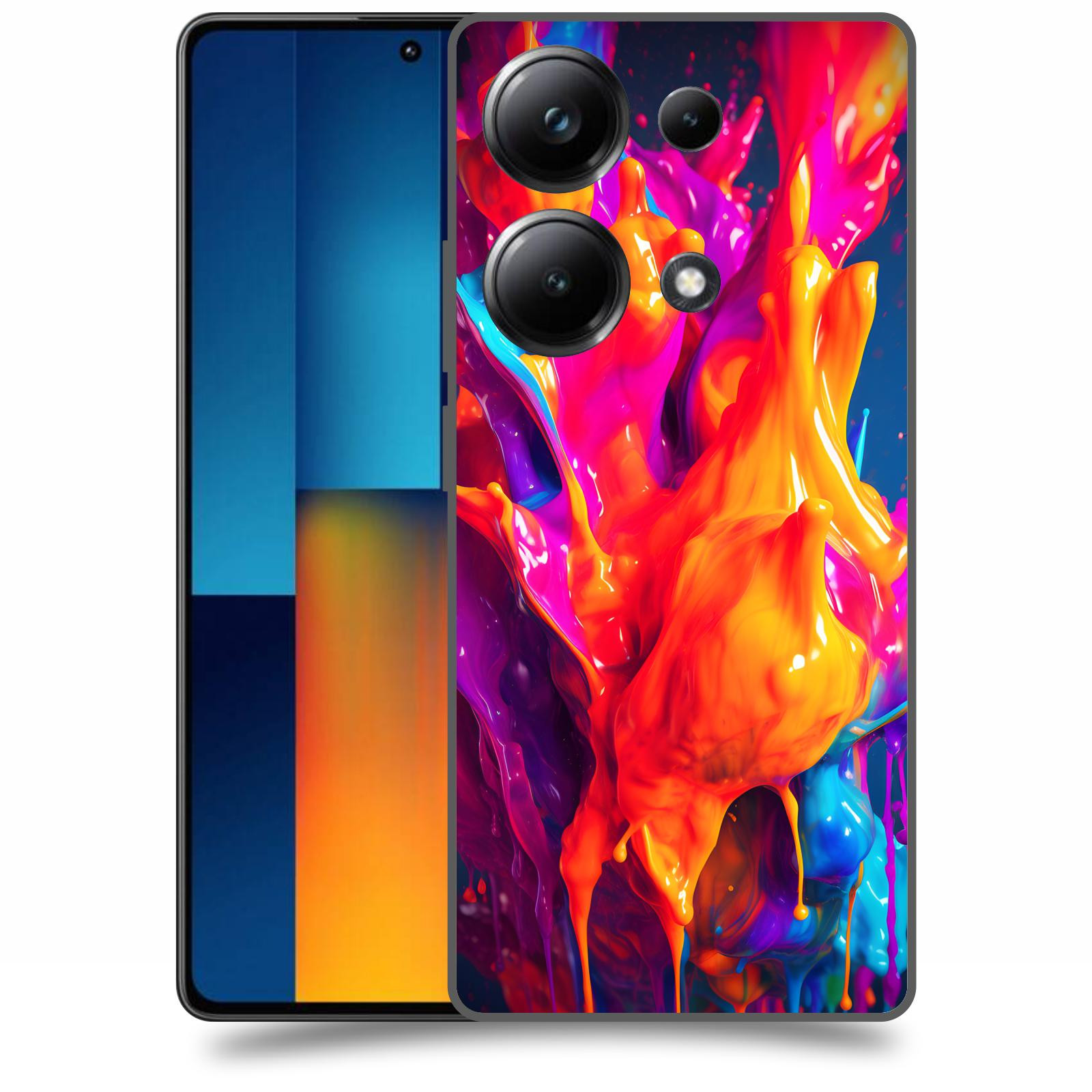 ACOVER Kryt na mobil Poco M6 - Beautiful Liquid I