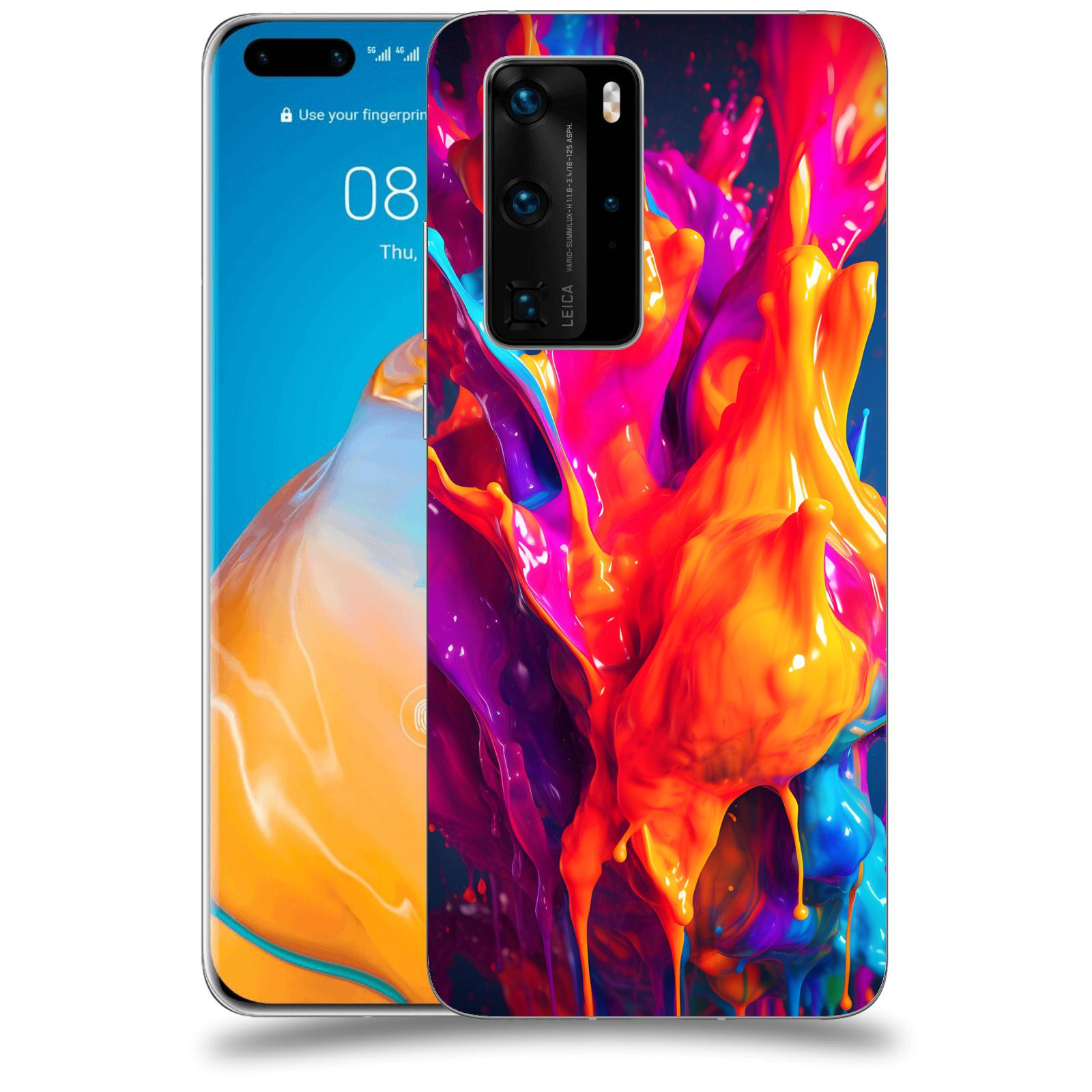 ACOVER Kryt na mobil Huawei P40 - Beautiful Liquid I