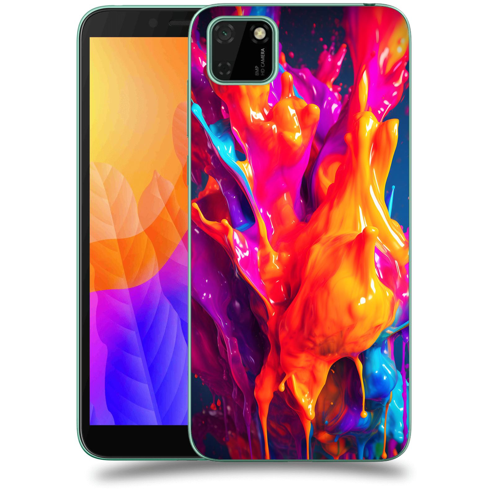 ACOVER Kryt na mobil Huawei Y5P - Beautiful Liquid I