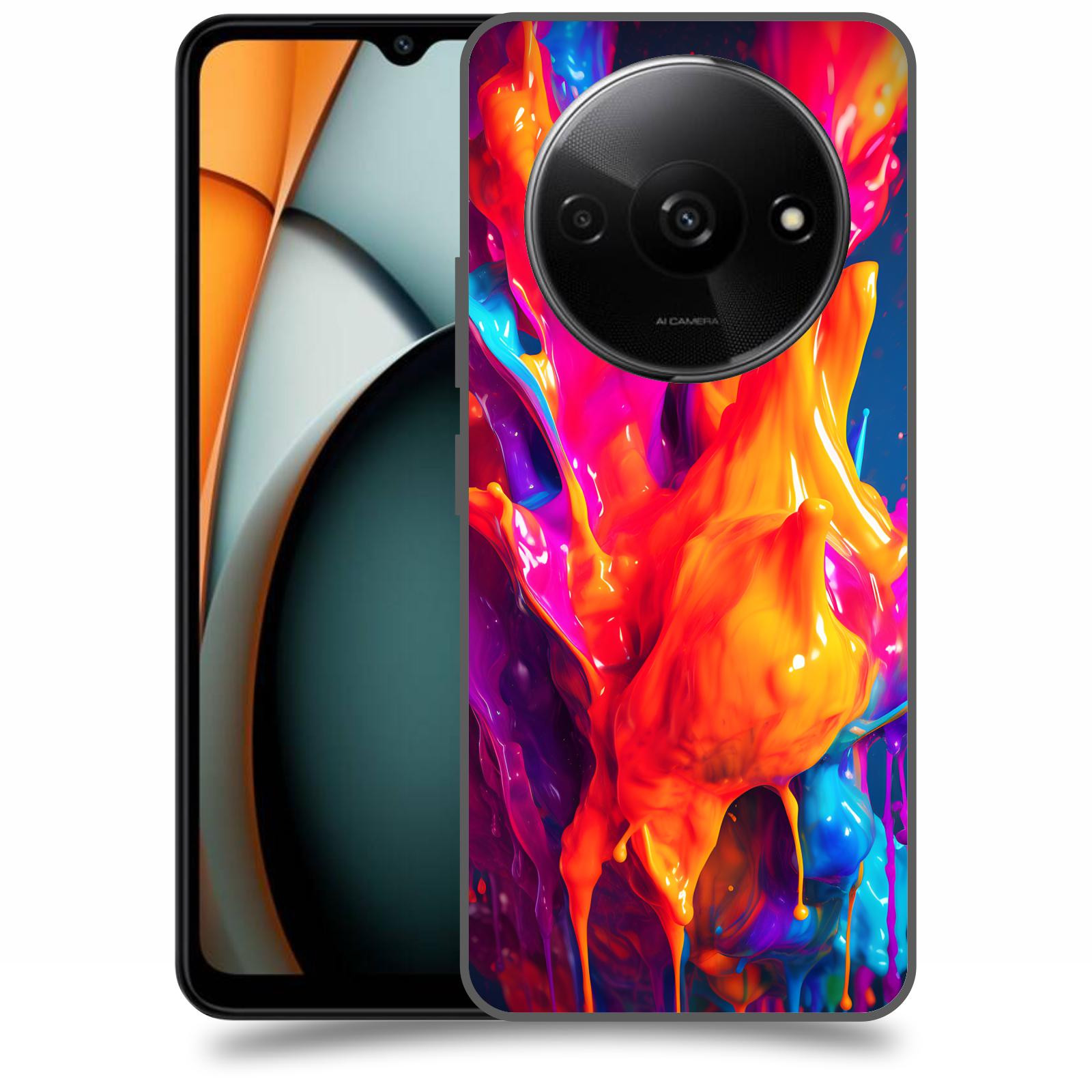 ACOVER Kryt na mobil Xiaomi Redmi A3 - Beautiful Liquid I