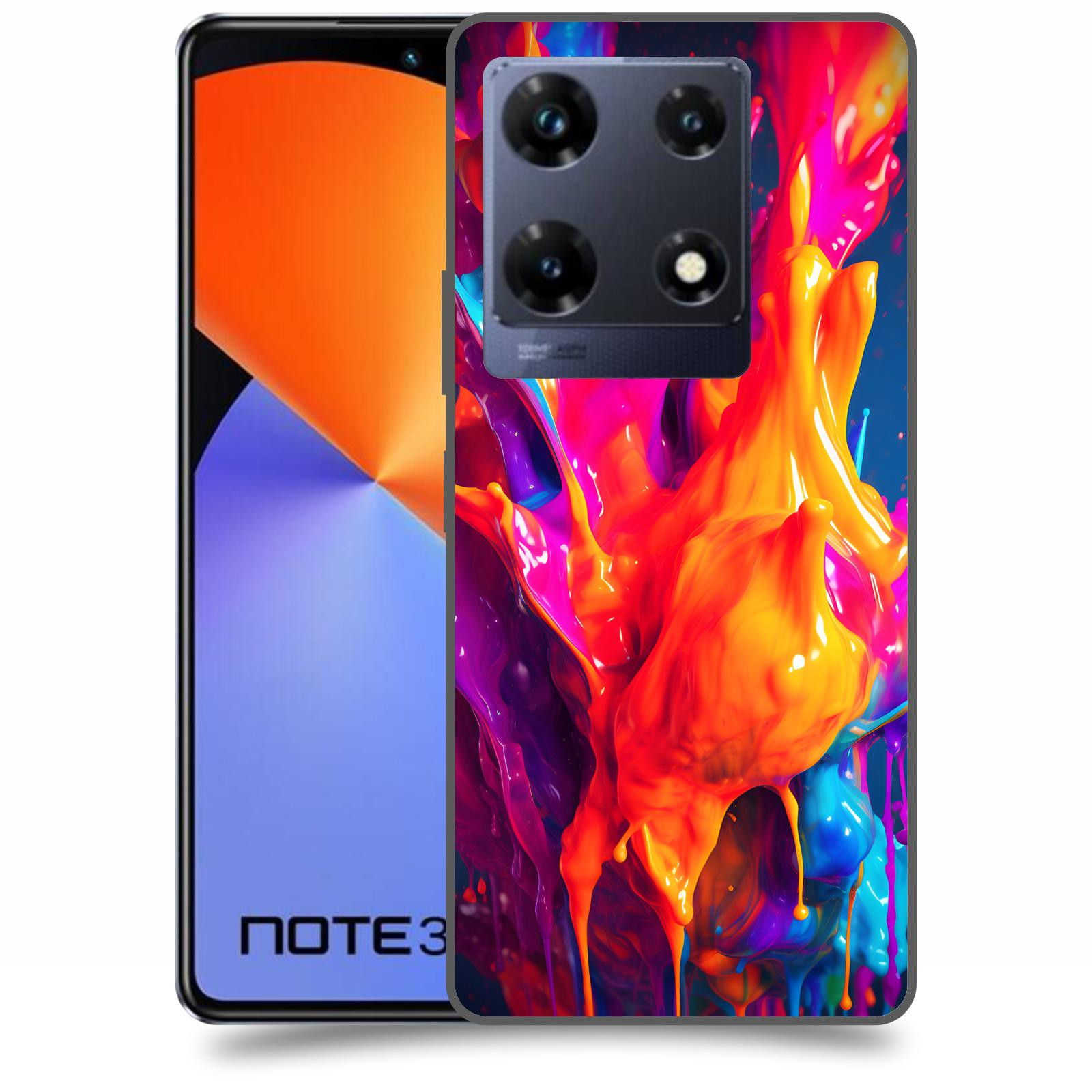 ACOVER Kryt na mobil Infinix Note 30 PRO - Beautiful Liquid I