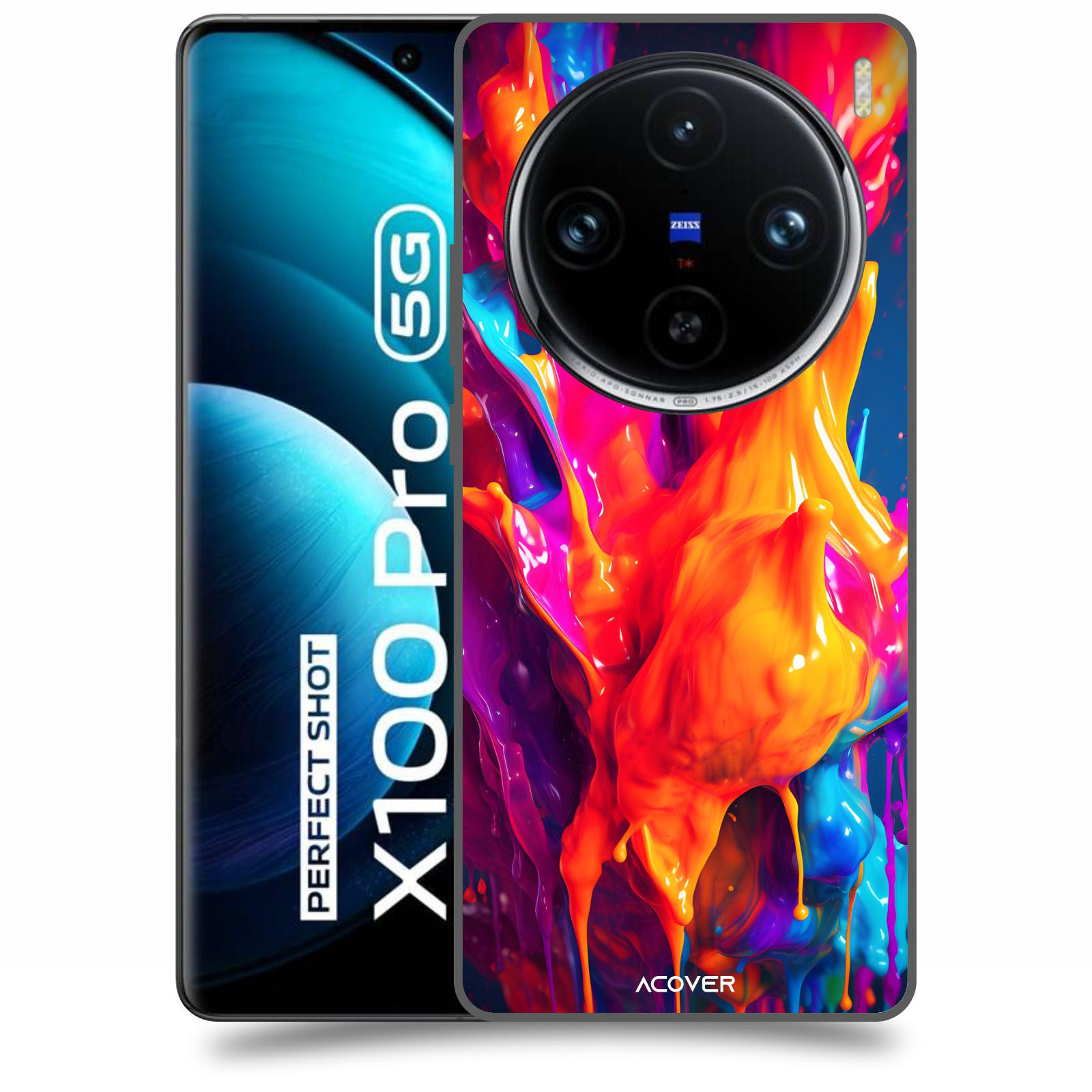 ACOVER Kryt na mobil Vivo X100 Pro - Beautiful Liquid I