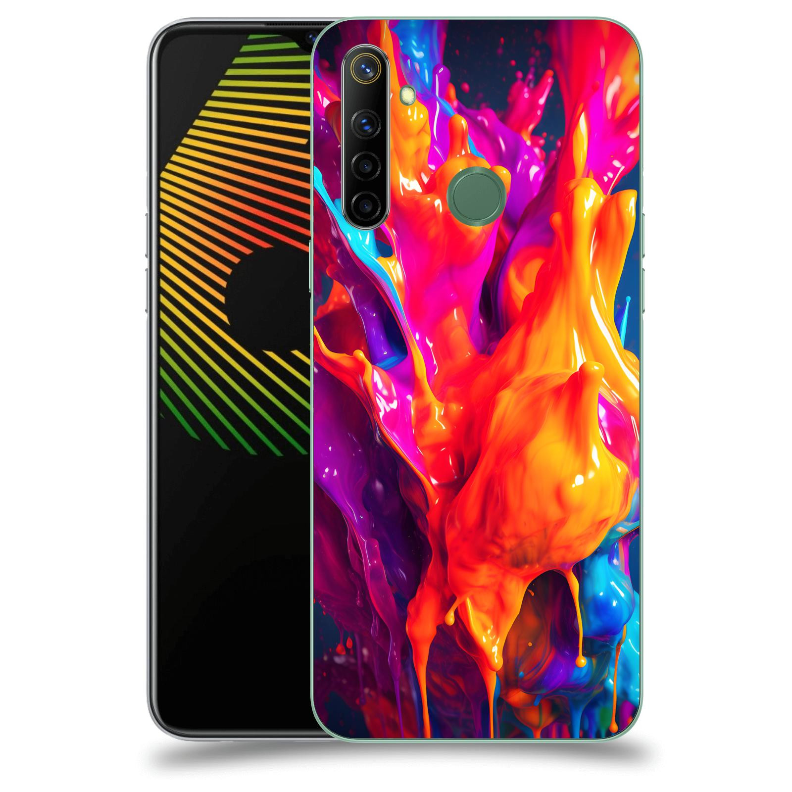 ACOVER Kryt na mobil Realme 6i - Beautiful Liquid I