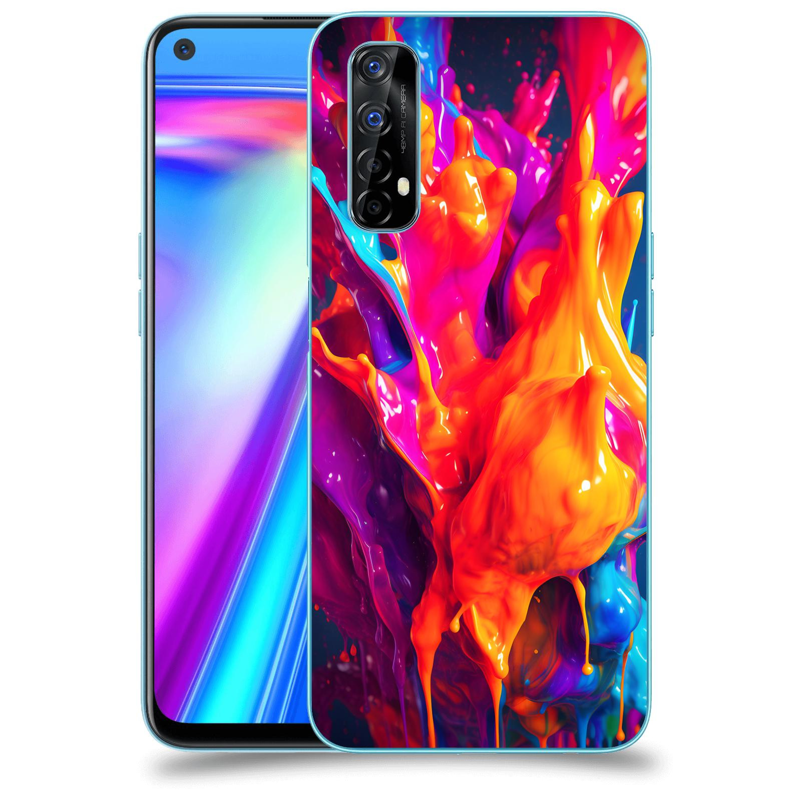 ACOVER Kryt na mobil Realme 7 - Beautiful Liquid I