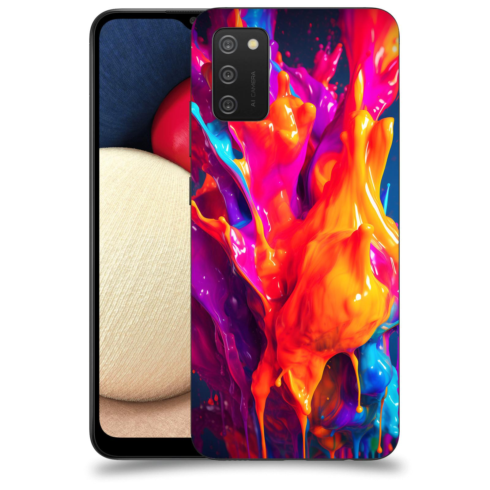 ACOVER Kryt na mobil Samsung Galaxy A02s A025G - Beautiful Liquid I
