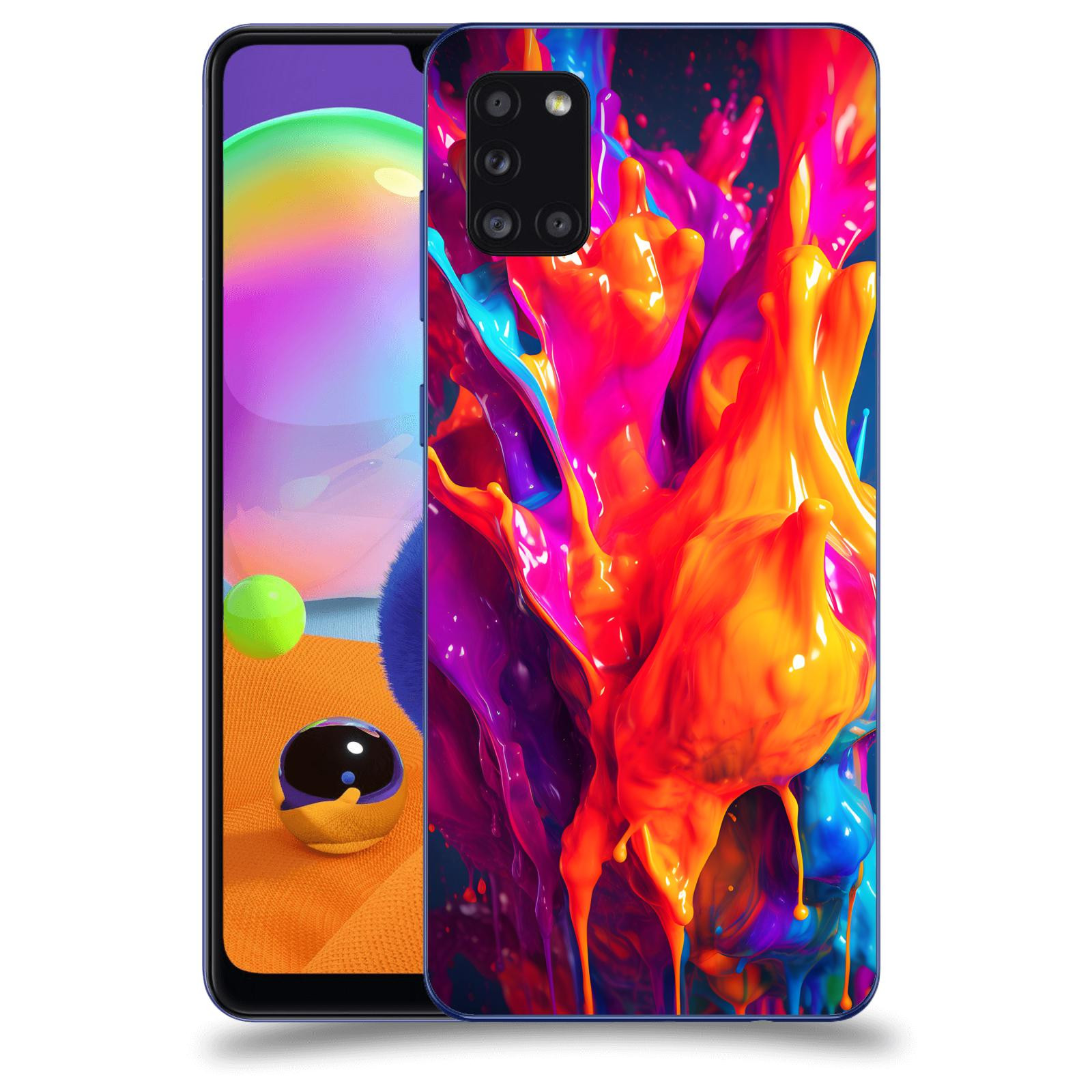 ACOVER Kryt na mobil Samsung Galaxy A31 A315F - Beautiful Liquid I