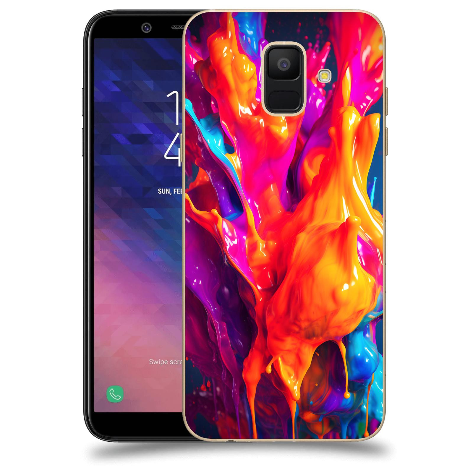 ACOVER Kryt na mobil Samsung Galaxy A6 A600F - Beautiful Liquid I