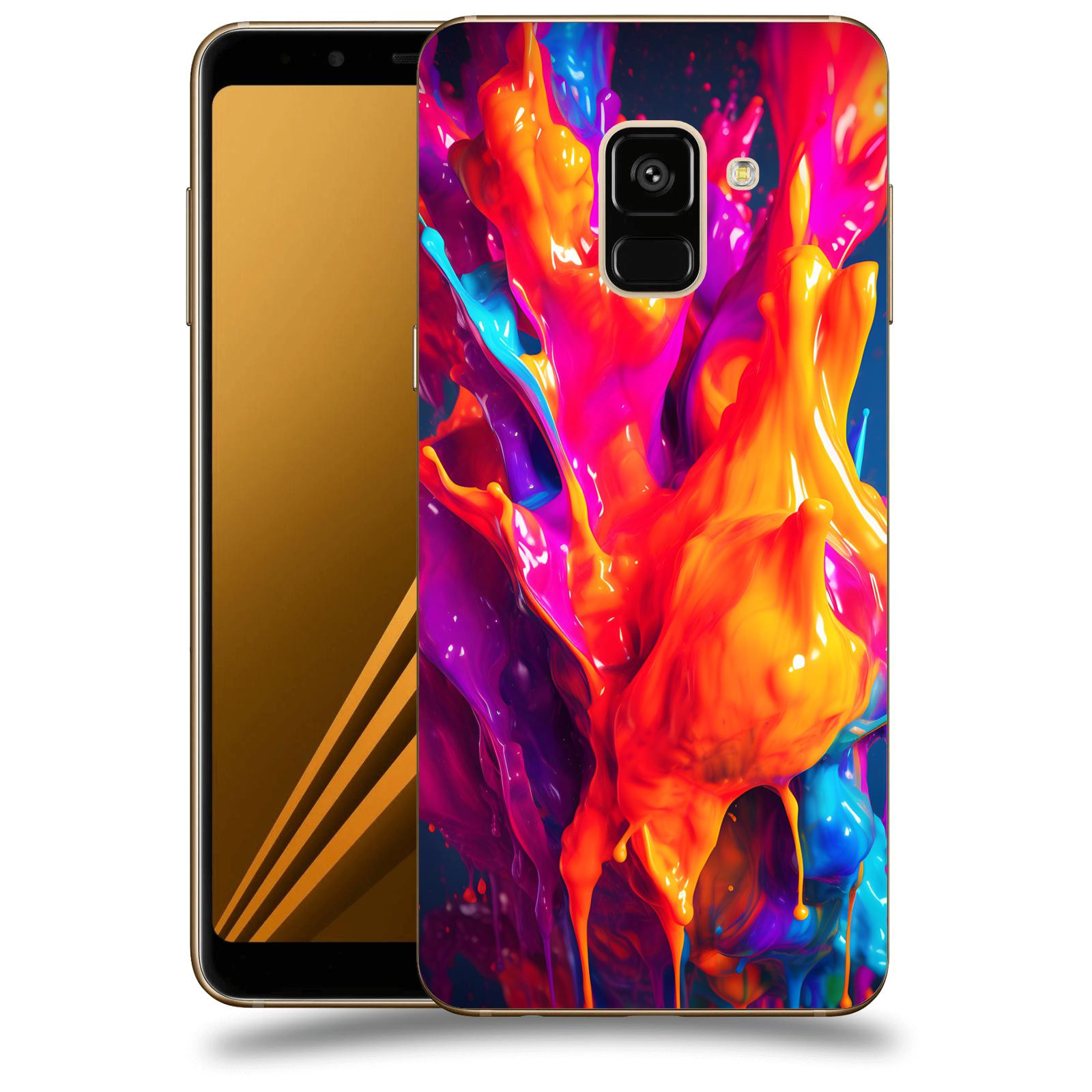 ACOVER Kryt na mobil Samsung Galaxy A8 2018 A530F - Beautiful Liquid I