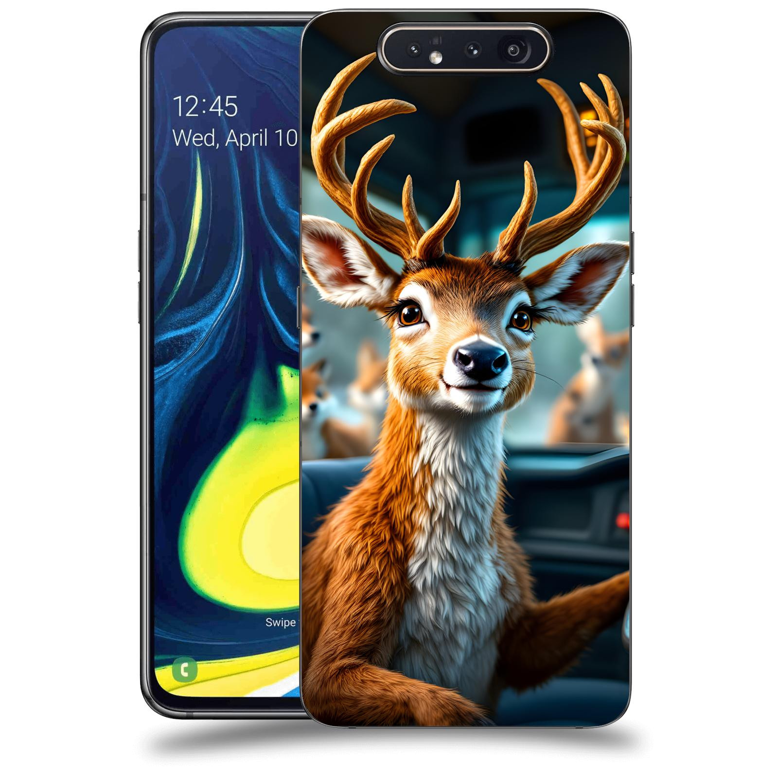 ACOVER Kryt na mobil Samsung Galaxy A80 A805F - Jelen