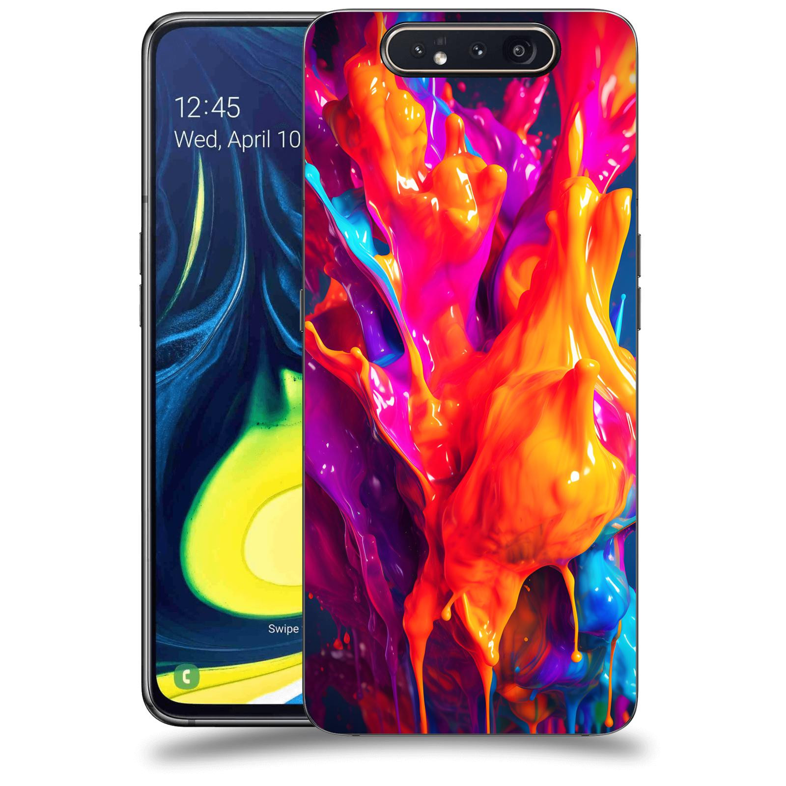 ACOVER Kryt na mobil Samsung Galaxy A80 A805F - Beautiful Liquid I
