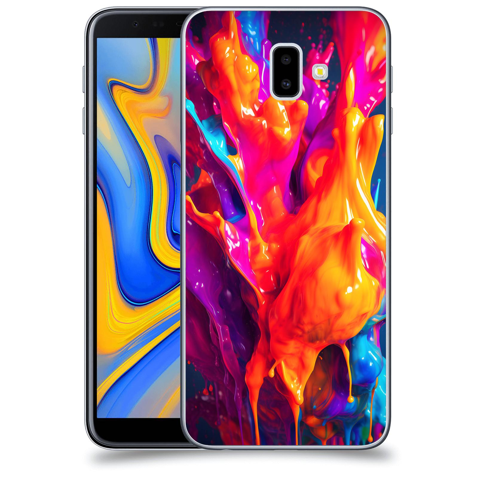 ACOVER Kryt na mobil Samsung Galaxy J6+ J610F - Beautiful Liquid I