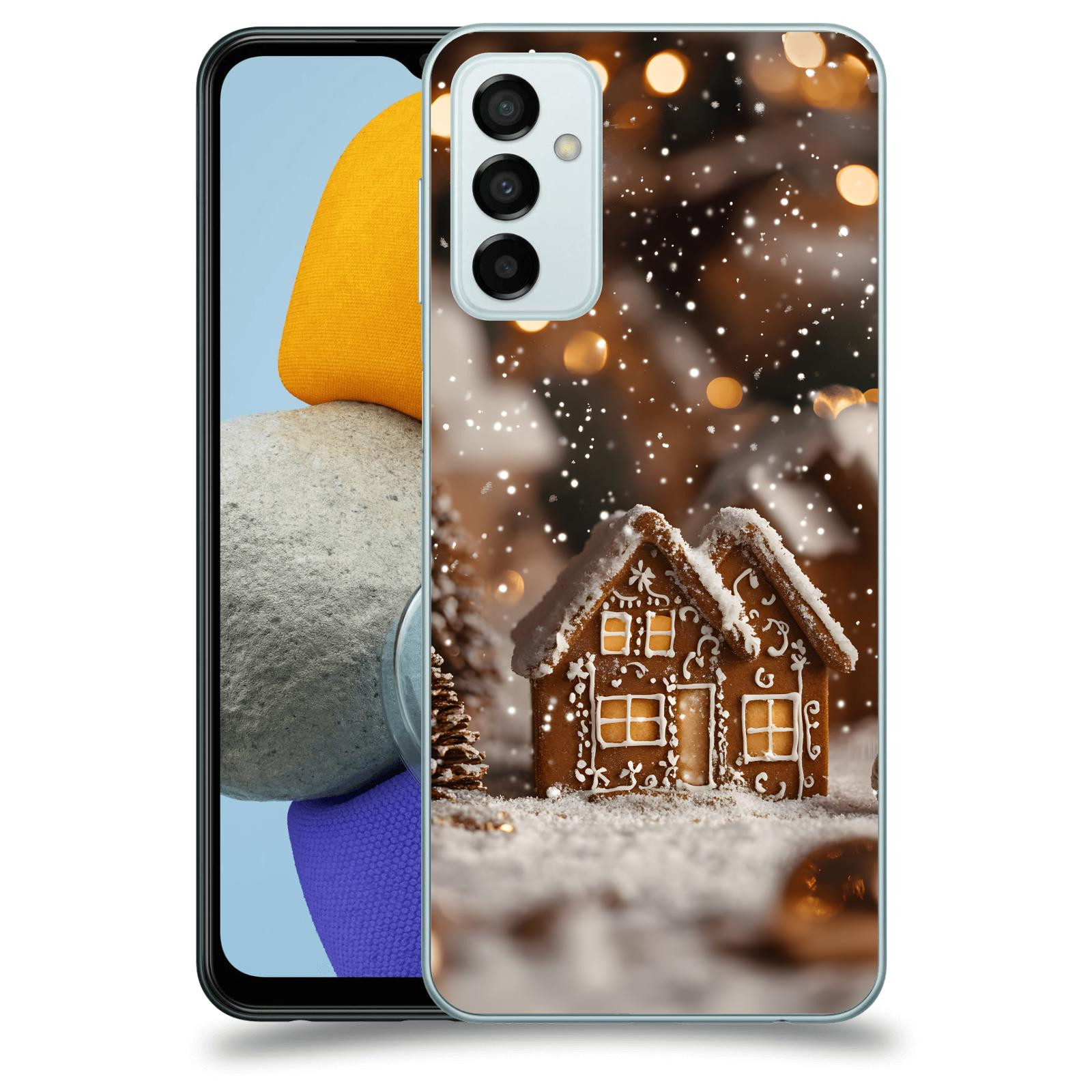 ACOVER Kryt na mobil Samsung Galaxy M23 5G - Perníková chaloupka