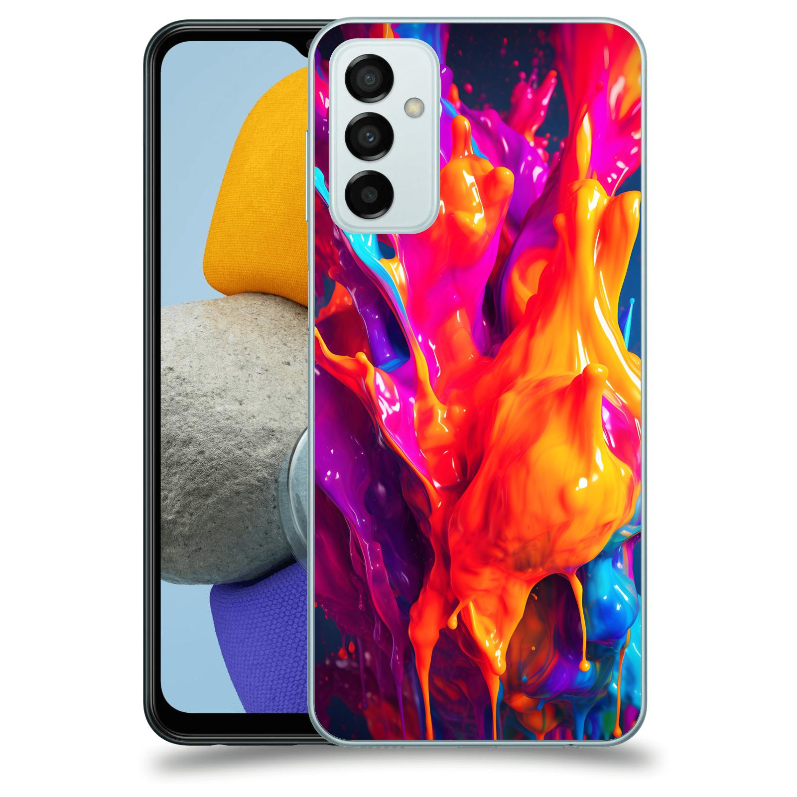 ACOVER Kryt na mobil Samsung Galaxy M23 5G - Beautiful Liquid I