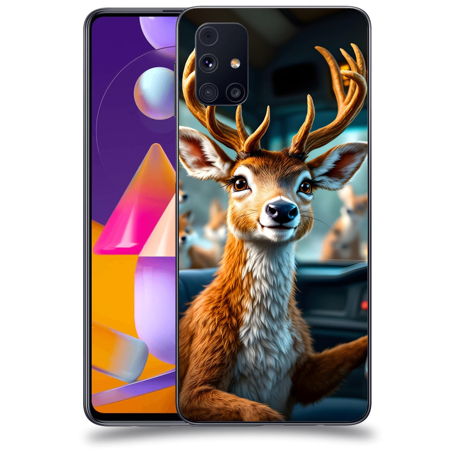 ACOVER Kryt na mobil Samsung Galaxy M31s - Jelen
