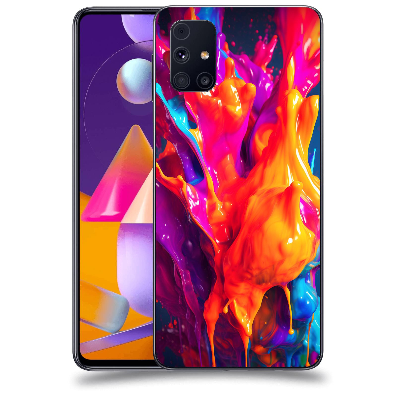 ACOVER Kryt na mobil Samsung Galaxy M31s - Beautiful Liquid I
