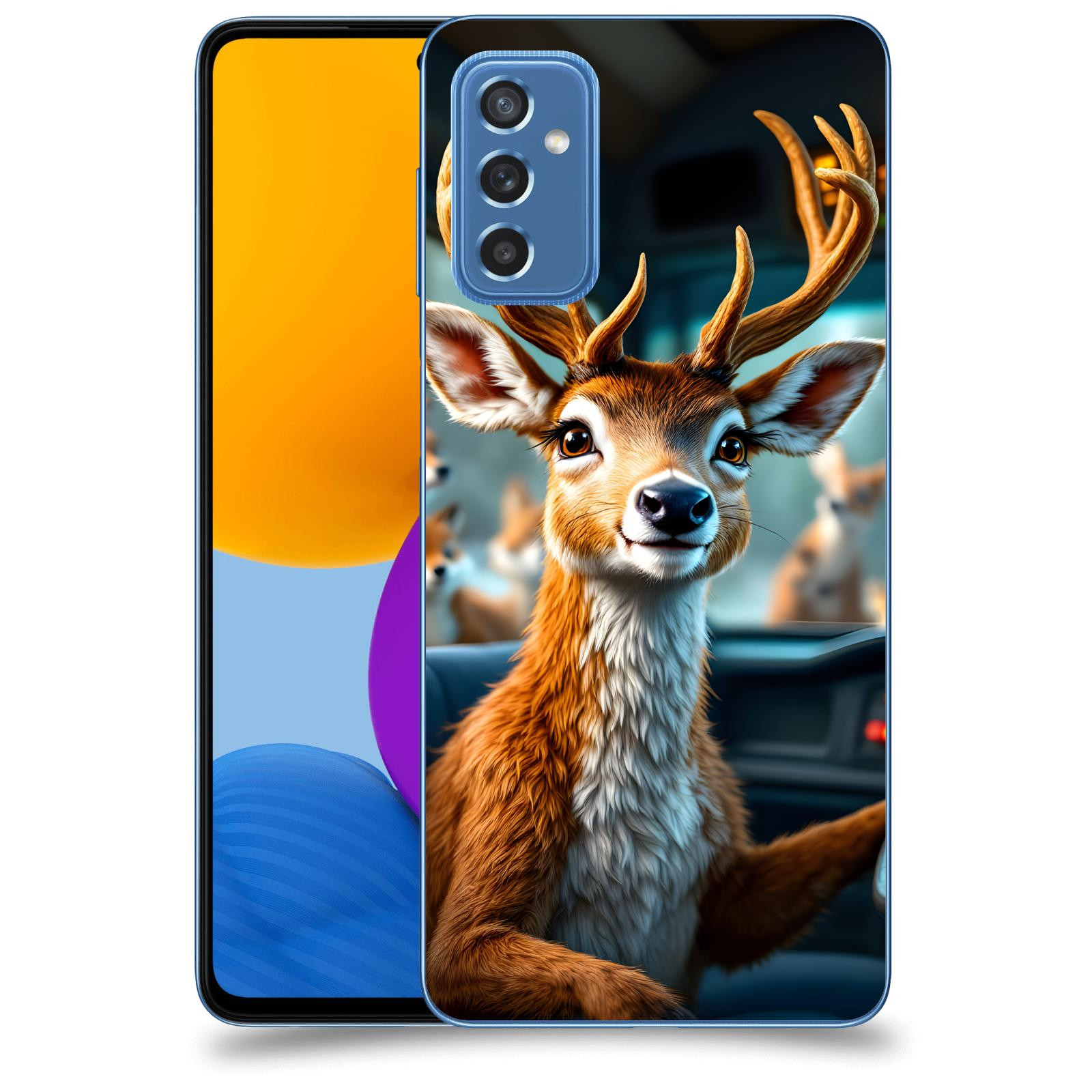 ACOVER Kryt na mobil Samsung Galaxy M52 5G - Jelen