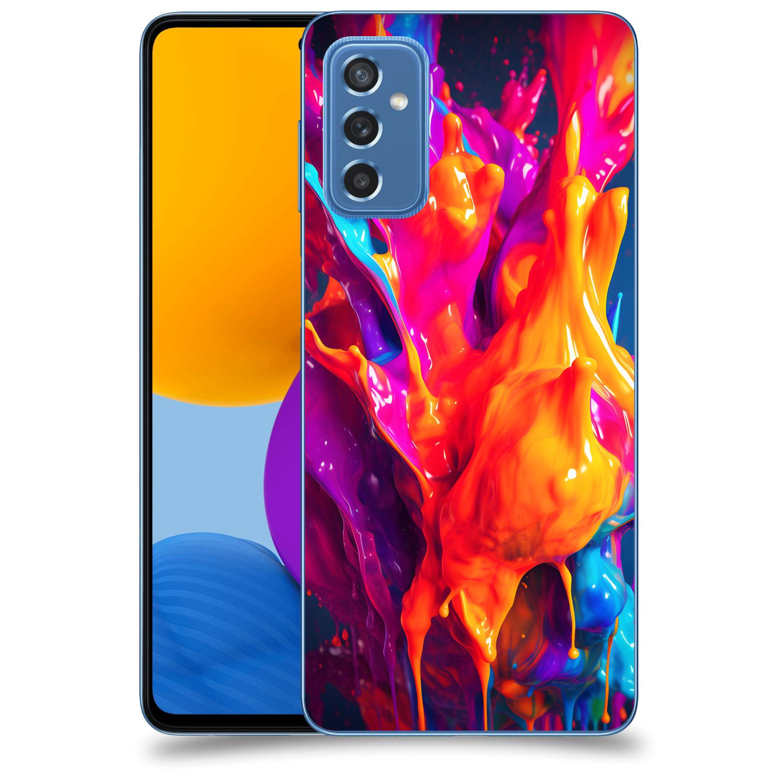 ACOVER Kryt na mobil Samsung Galaxy M52 5G - Beautiful Liquid I