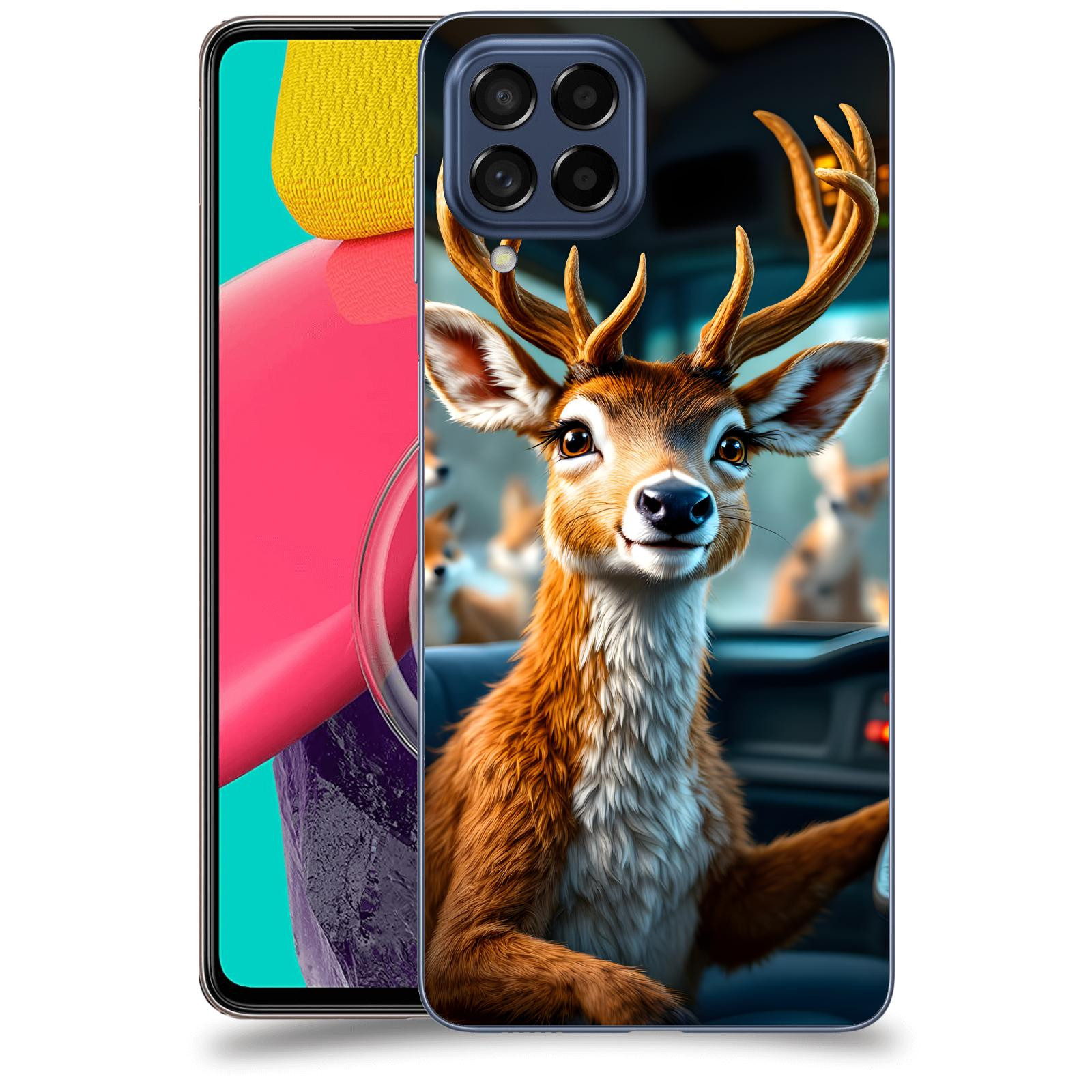 ACOVER Kryt na mobil Samsung Galaxy M53 5G - Jelen