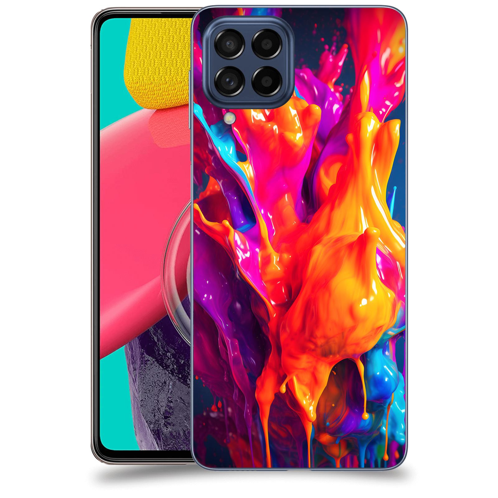 ACOVER Kryt na mobil Samsung Galaxy M53 5G - Beautiful Liquid I