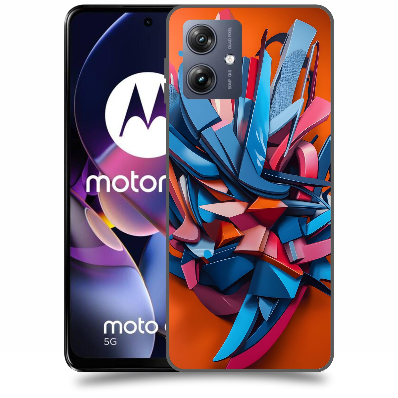 ACOVER Kryt na mobil Motorola Moto G54 5G - Barbs