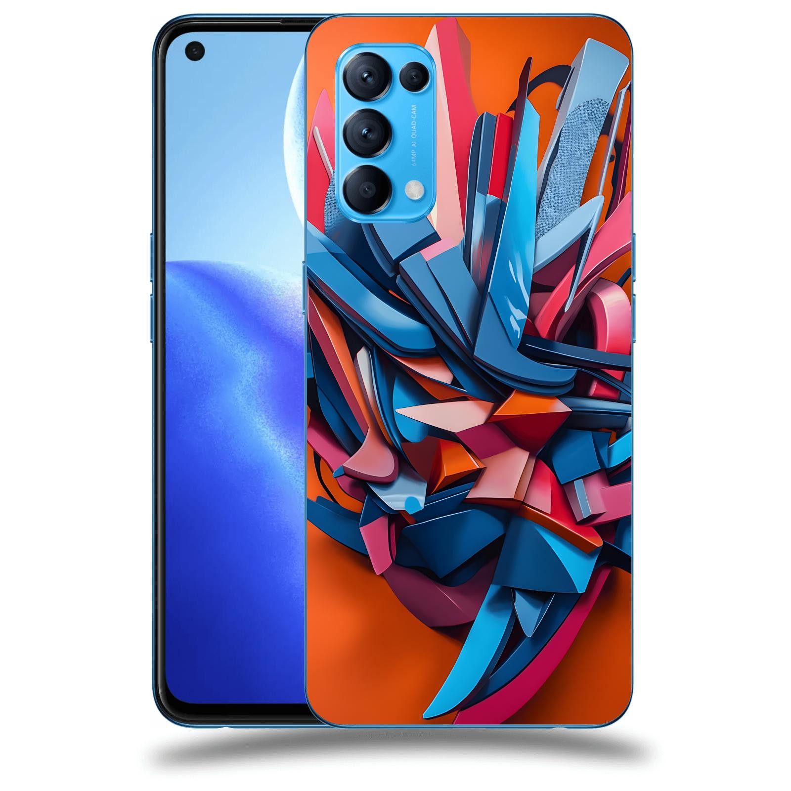ACOVER Kryt na mobil OPPO Reno 5 5G - Barbs
