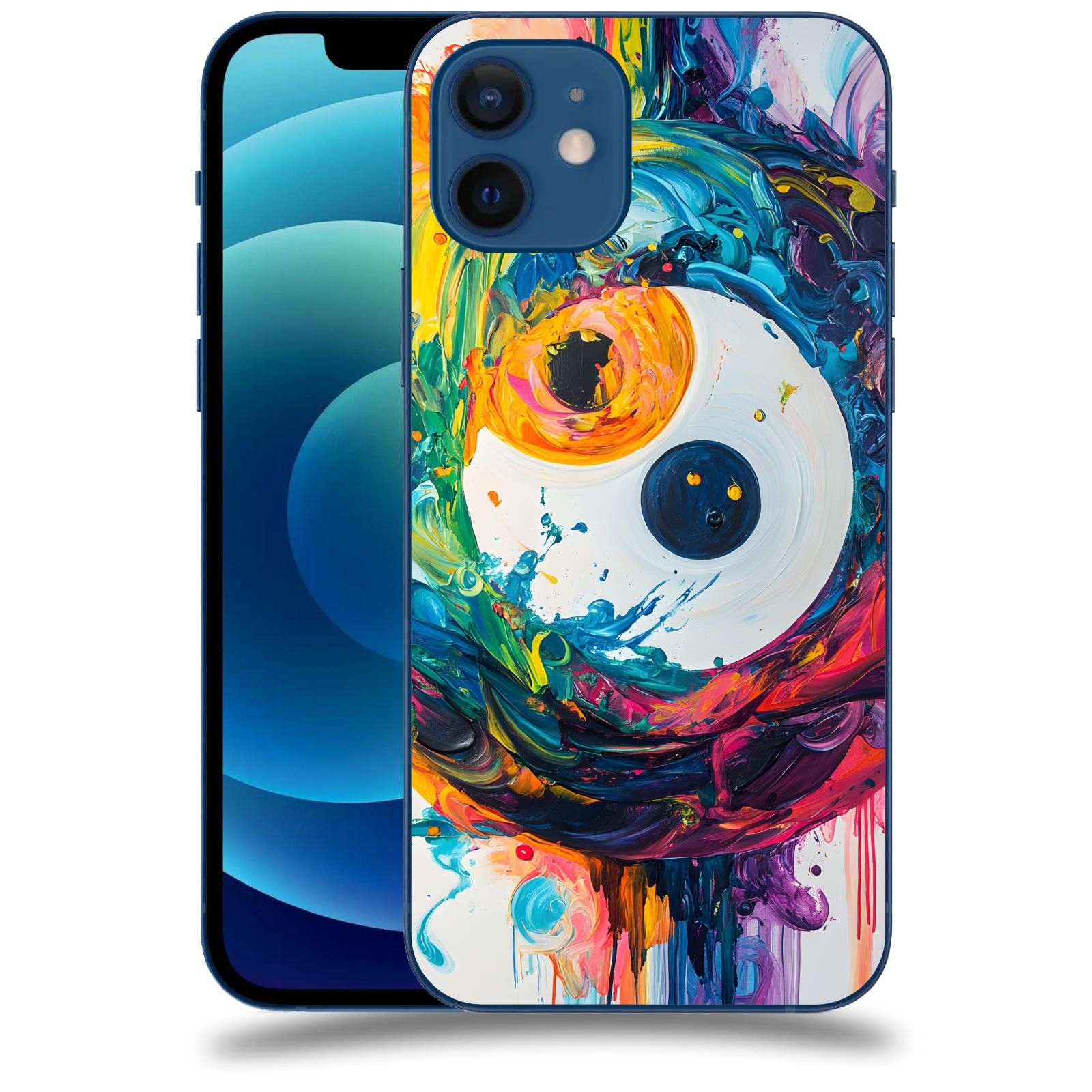 ACOVER Kryt na mobil Apple iPhone 12 - Jin Jang