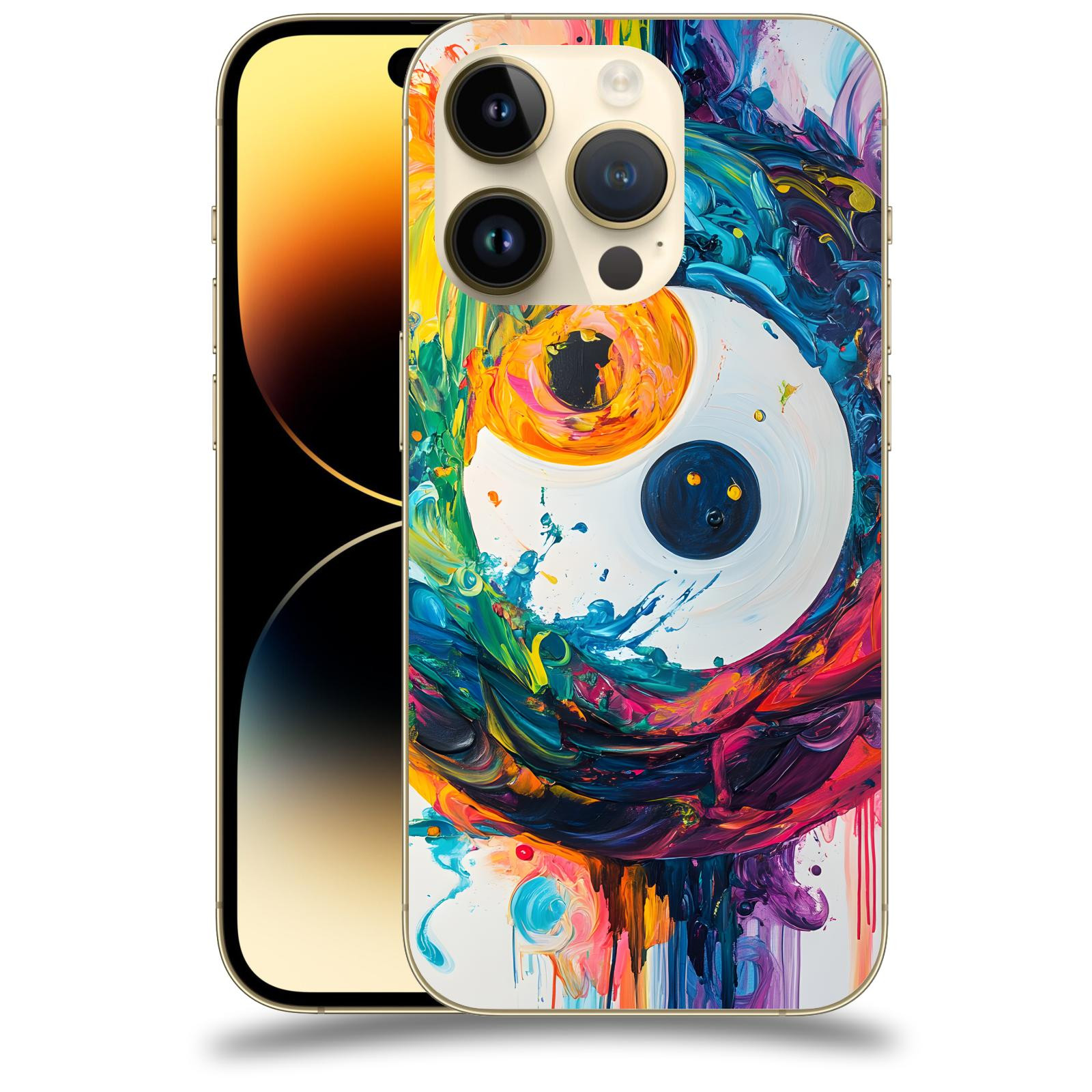 ACOVER Kryt na mobil Apple iPhone 14 Pro - Jin Jang