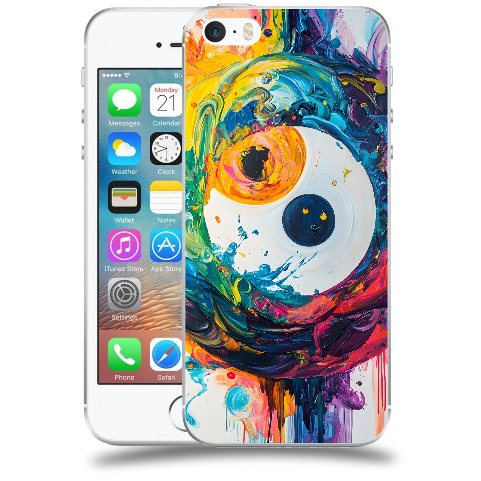 ACOVER Kryt na mobil Apple iPhone 5/5S/SE - Jin Jang