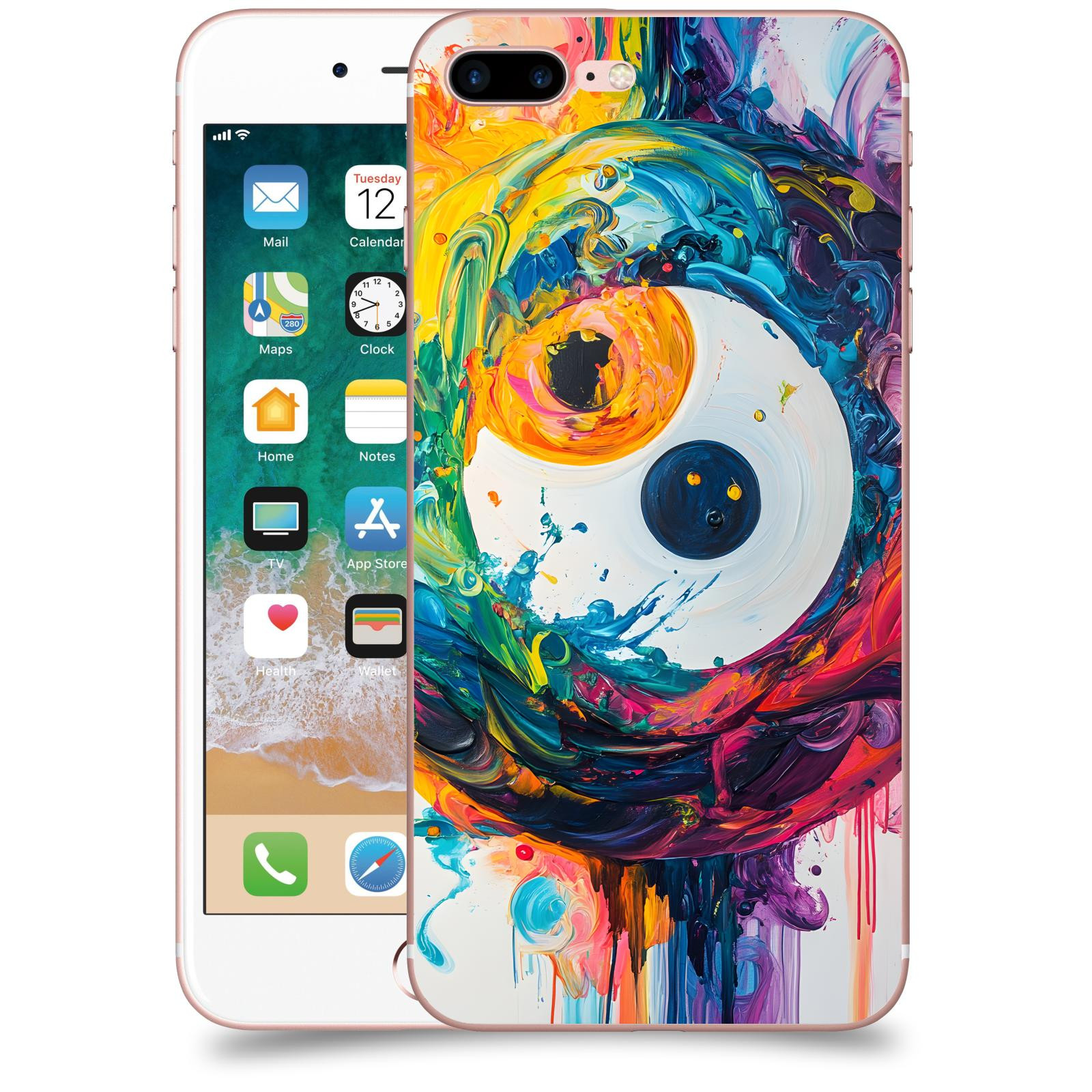 ACOVER Kryt na mobil Apple iPhone 7 Plus - Jin Jang