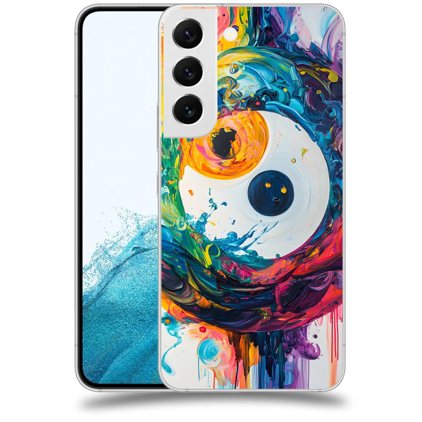 ACOVER Kryt na mobil Samsung Galaxy S22 5G - Jin Jang